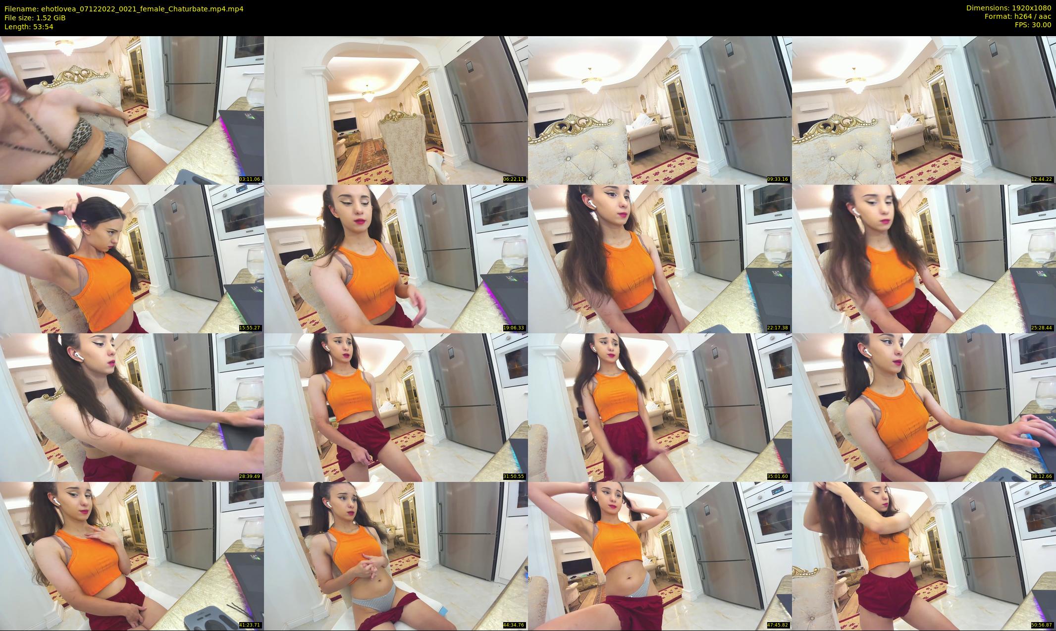 ehotlovea — 54 minute Chaturbate female cam show recording, 1080p, Dec 7, 2022