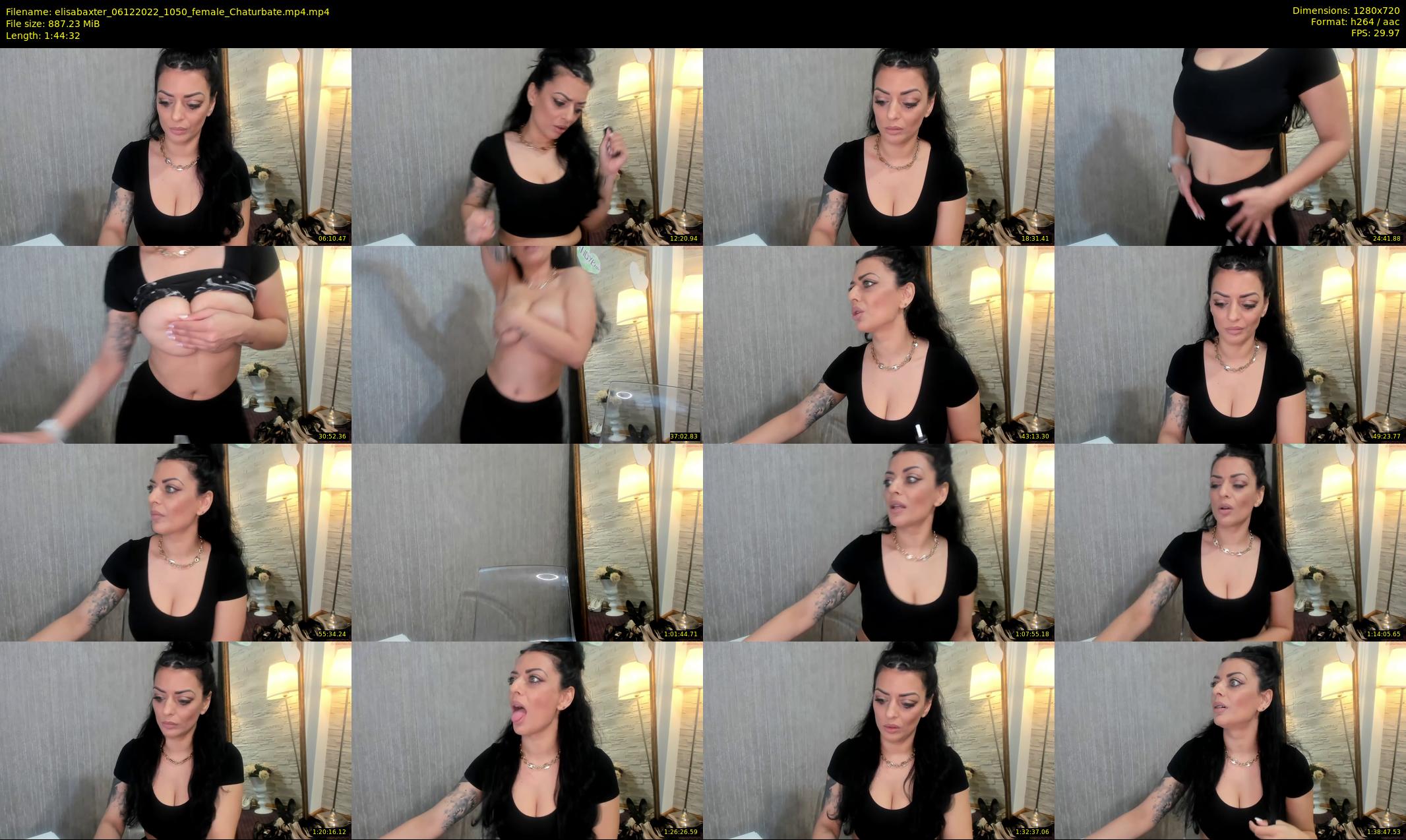 elisabaxter — 105 minute Chaturbate female cam show recording, 720p, Dec 6, 2022