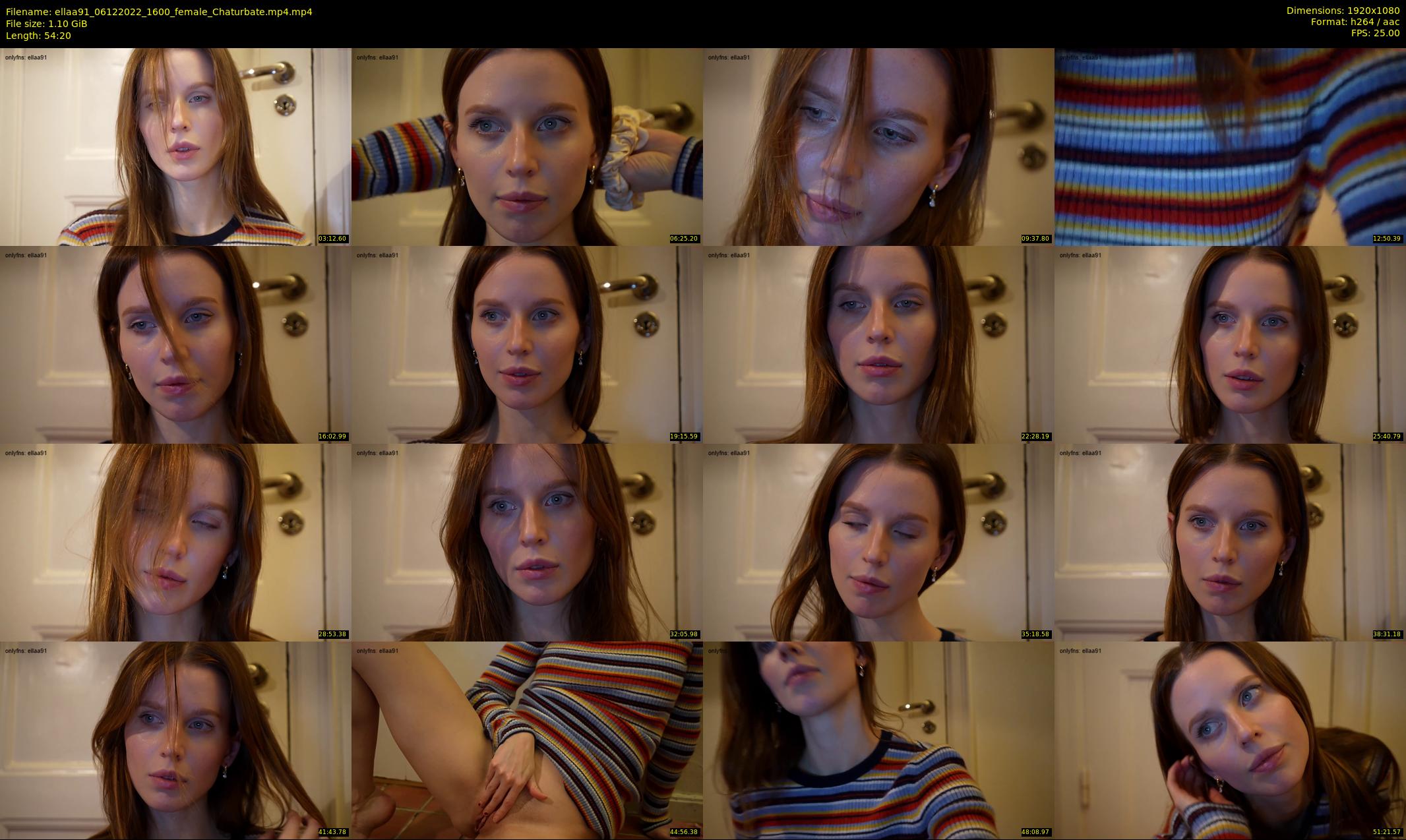 ellaa91 — 55 minute Chaturbate female cam show recording, 1080p, Dec 6, 2022