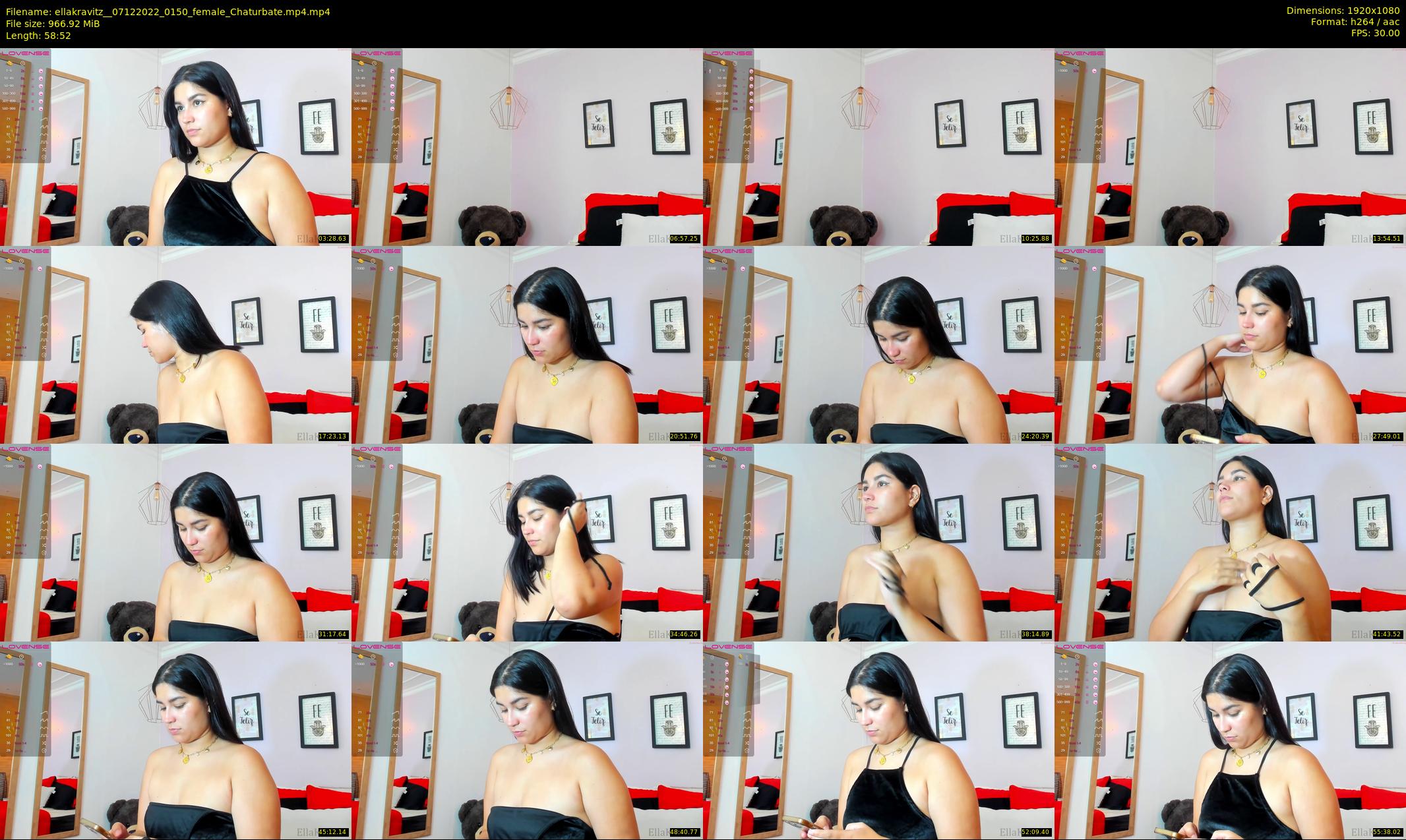 ellakravitz_ — 59 minute Chaturbate female cam show recording, 1080p, Dec 7, 2022