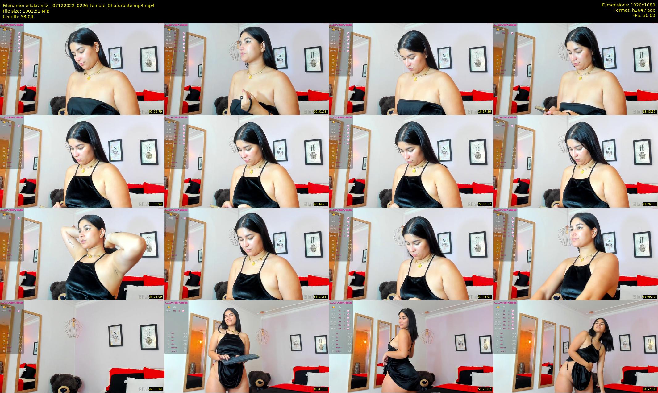 ellakravitz_ — 59 minute Chaturbate female cam show recording, 1080p, Dec 7, 2022