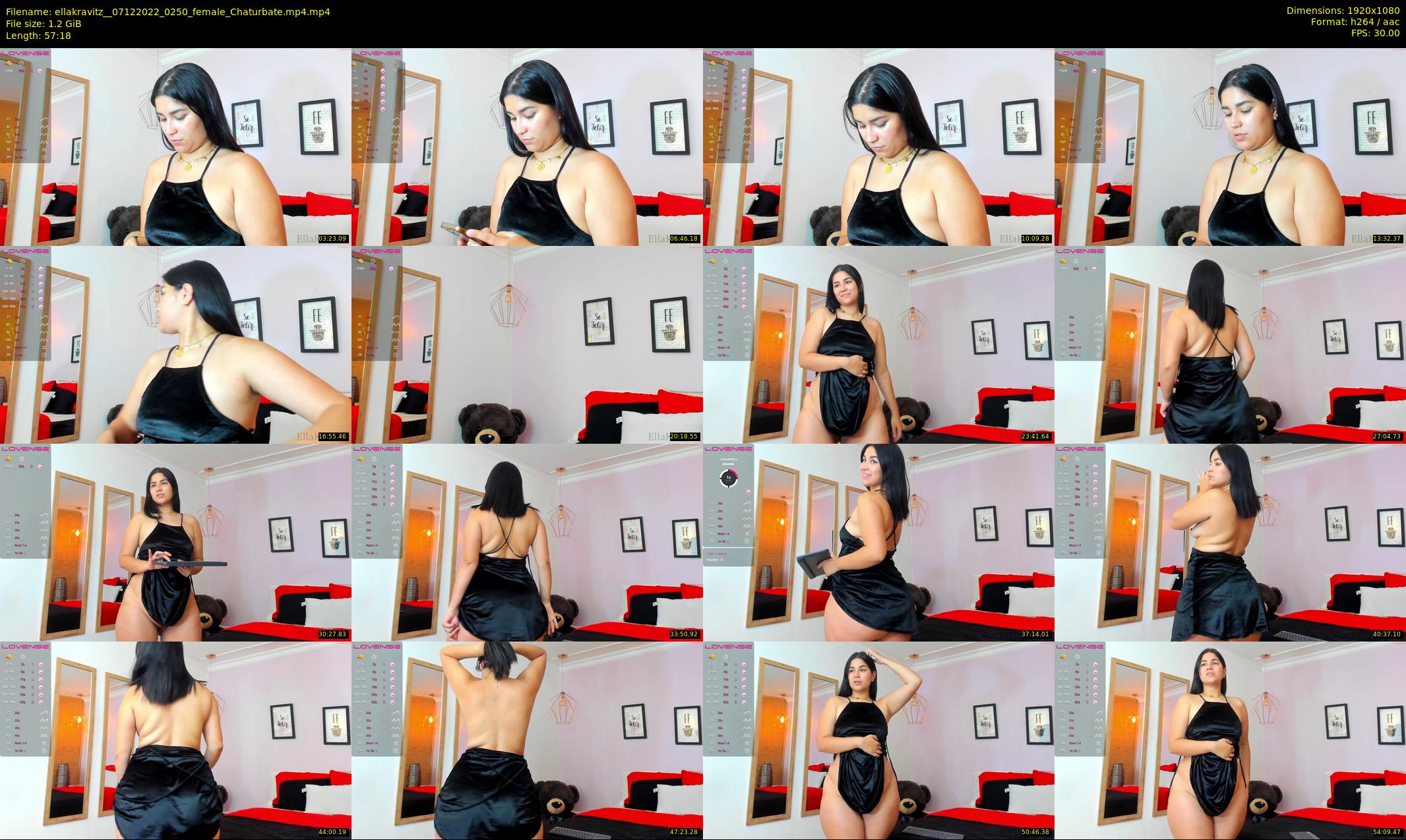 ellakravitz_ — 58 minute Chaturbate female cam show recording, 1080p, Dec 7, 2022
