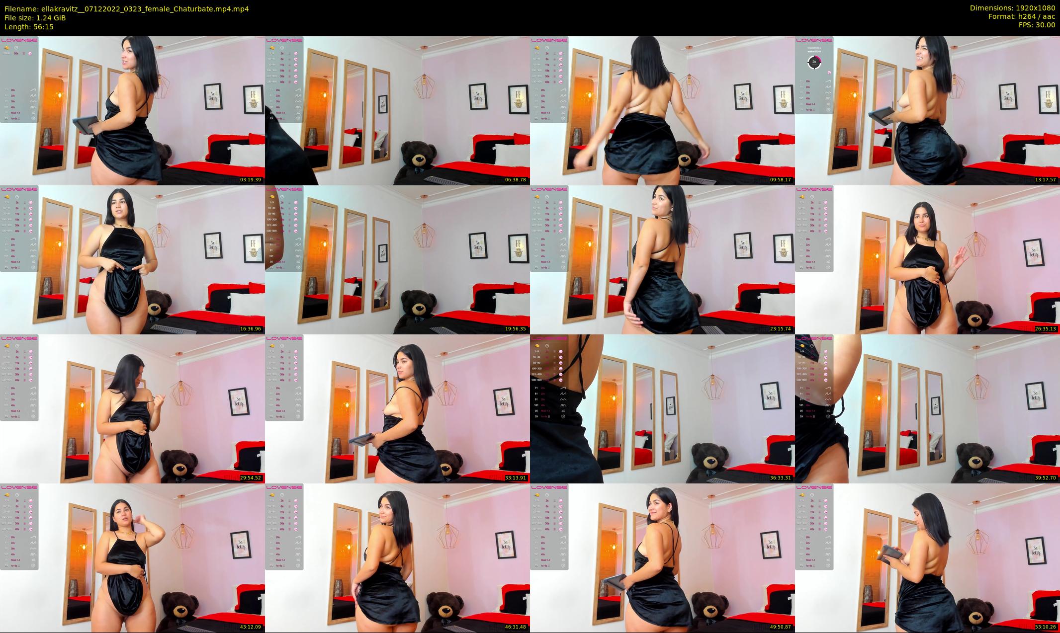 ellakravitz_ — 57 minute Chaturbate female cam show recording, 1080p, Dec 7, 2022