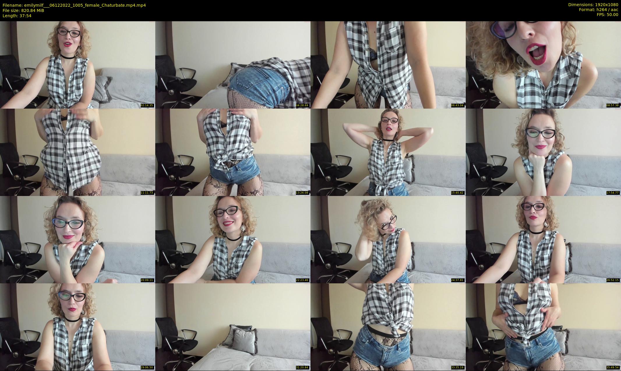 emilymilf__ — 38 minute Chaturbate female cam show recording, 1080p, Dec 6, 2022