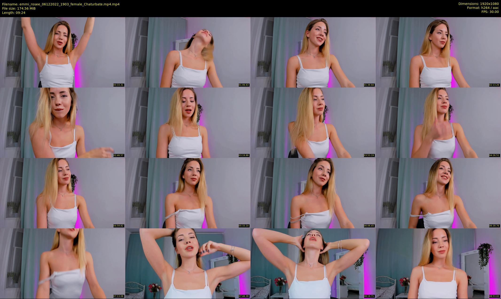 emmi_rosee — 10 minute Chaturbate female cam show recording, 1080p, Dec 6, 2022