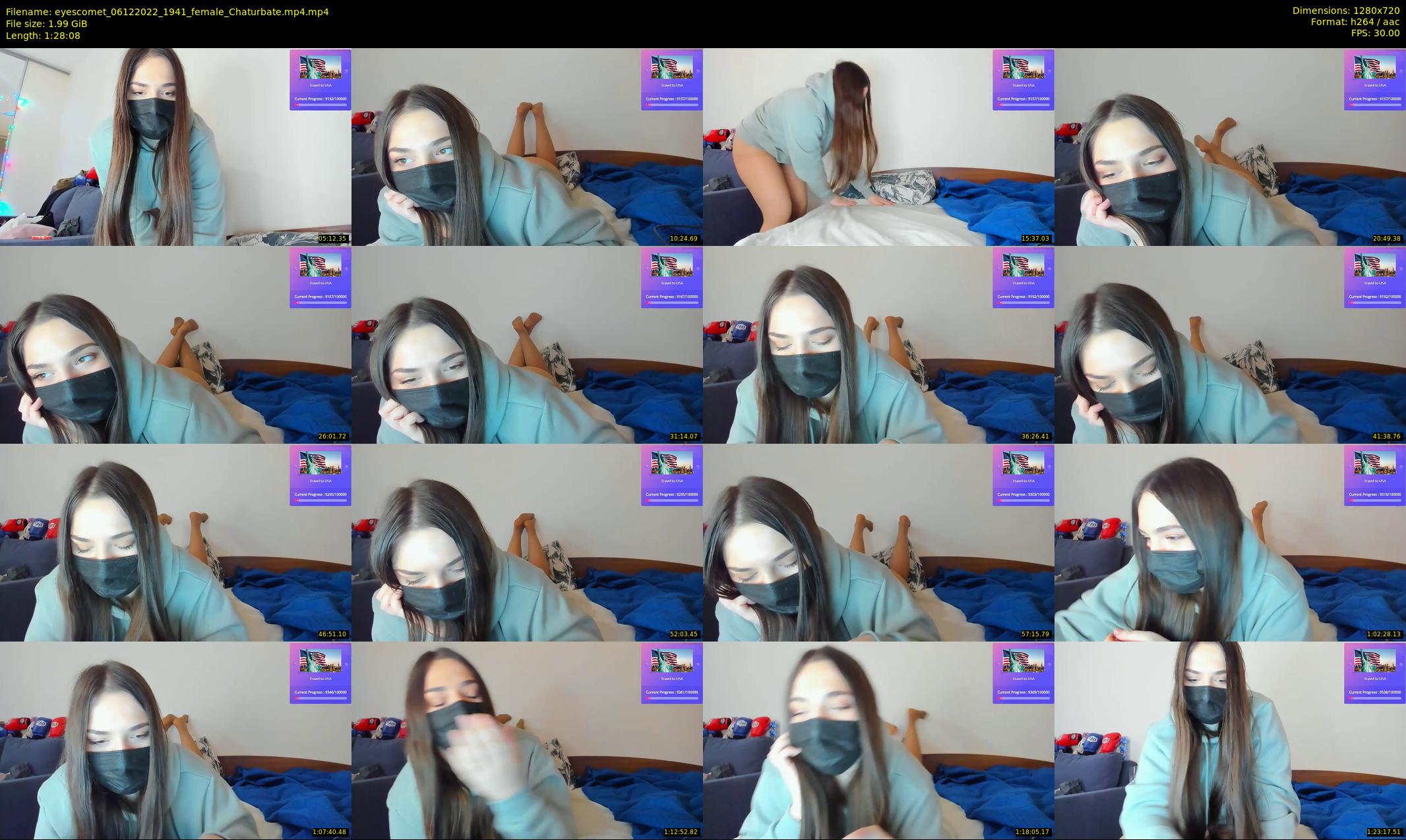 eyescomet — 89 minute Chaturbate female cam show recording, 720p, Dec 6, 2022