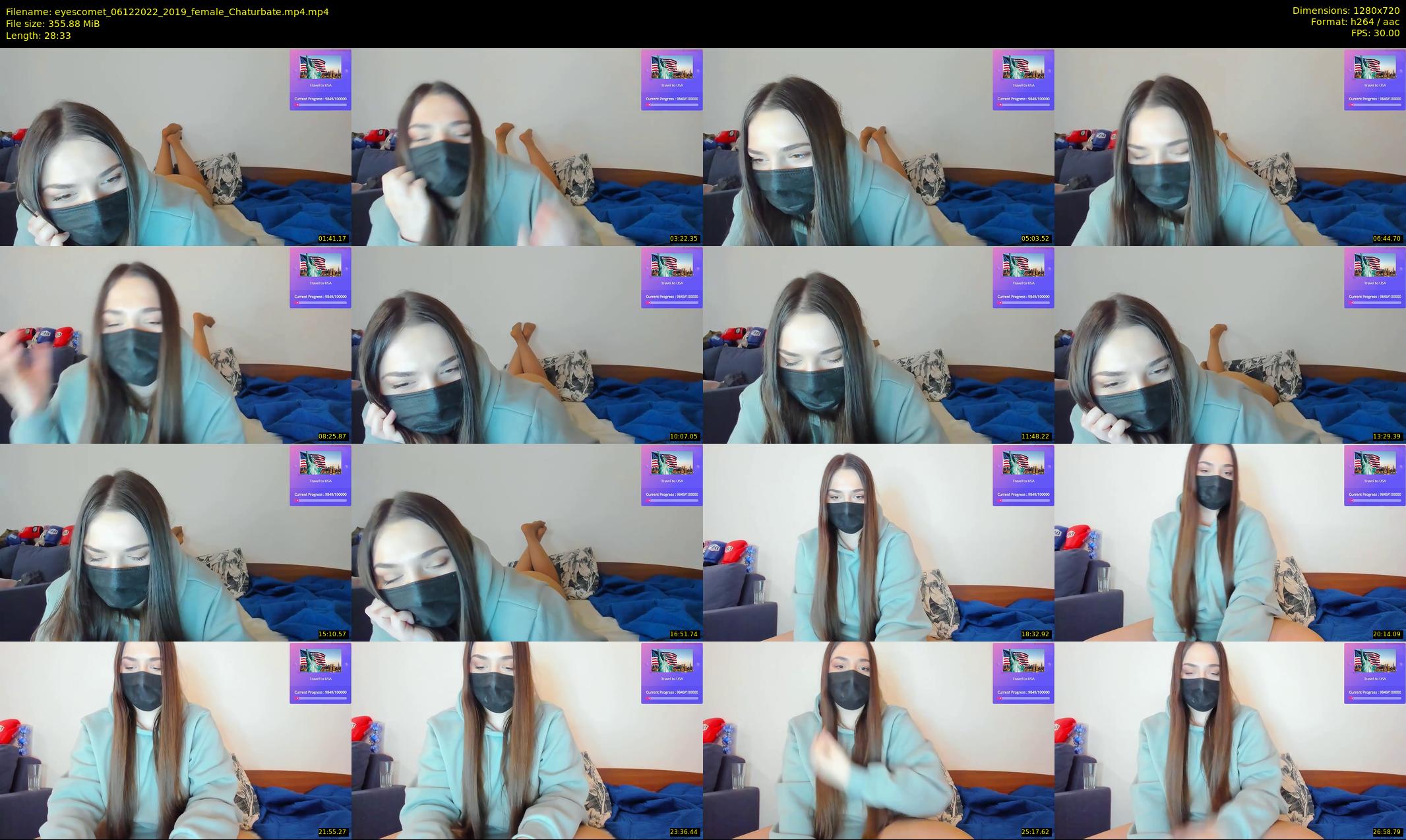 eyescomet — 29 minute Chaturbate female cam show recording, 720p, Dec 6, 2022