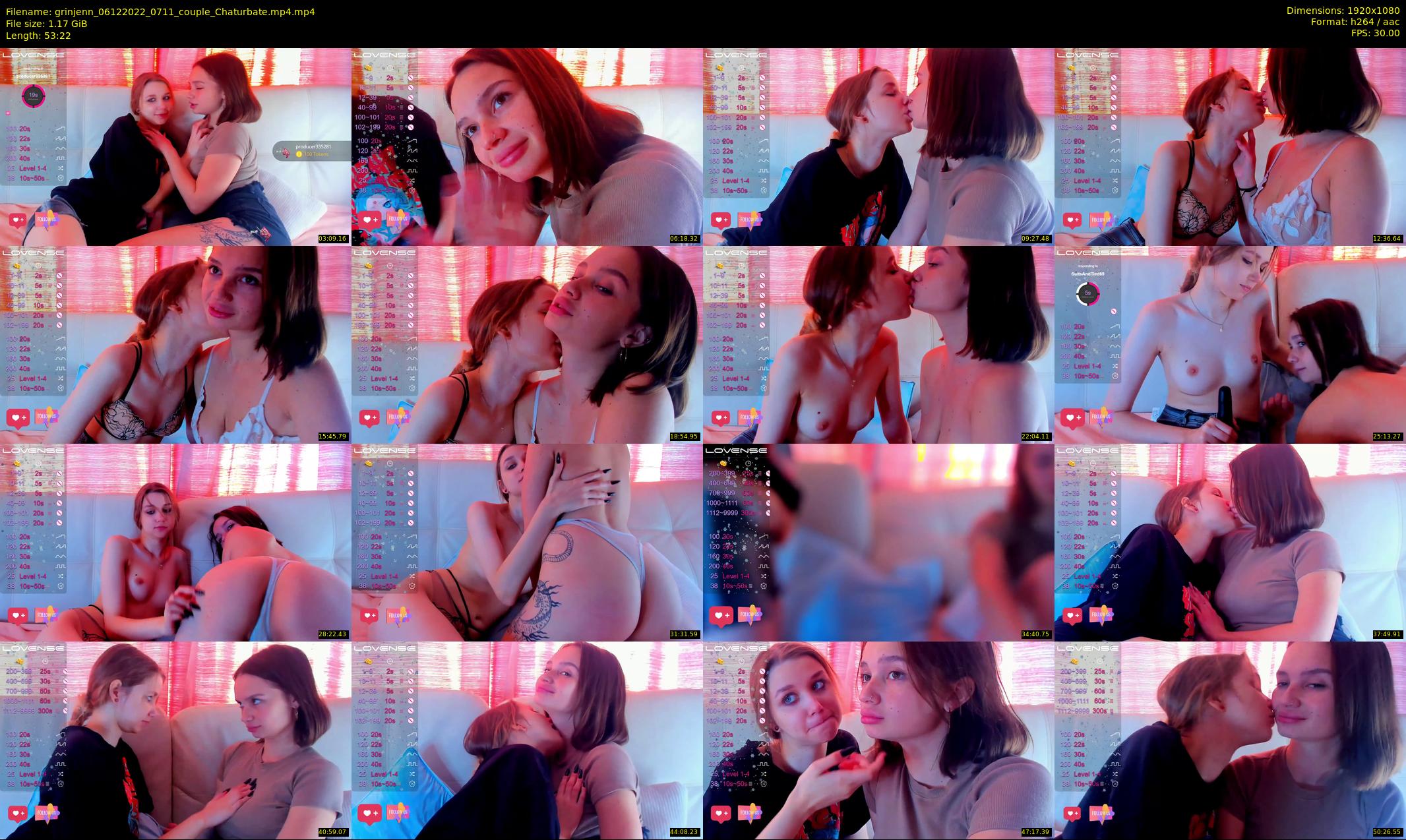 grinjenn — 54 minute Chaturbate female cam show recording, 1080p, Dec 6, 2022