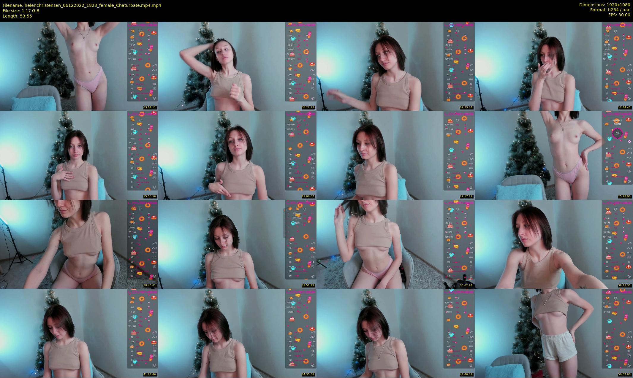 helenchristensen — 54 minute Chaturbate female cam show recording, 1080p, Dec 6, 2022
