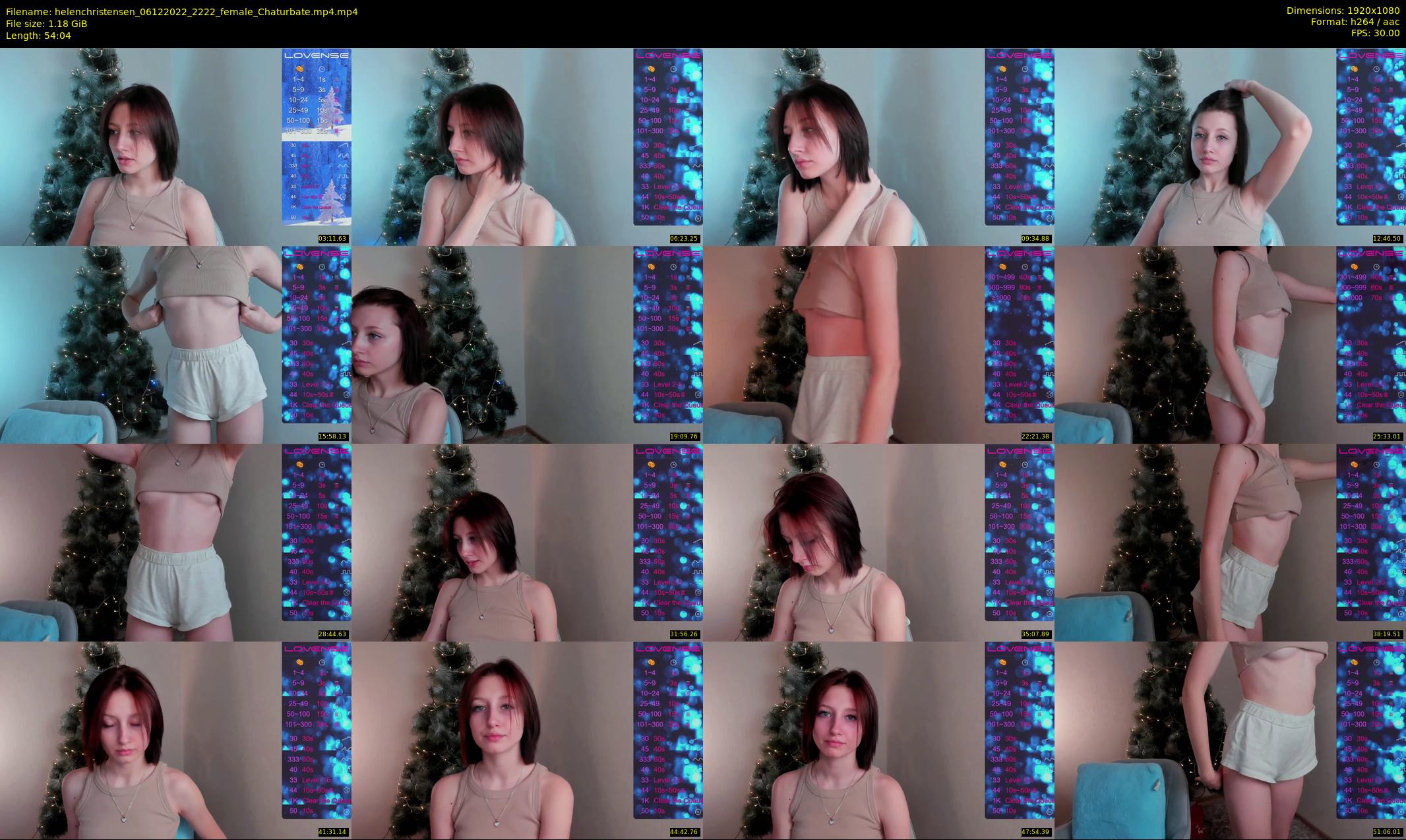 helenchristensen — 55 minute Chaturbate female cam show recording, 1080p, Dec 6, 2022