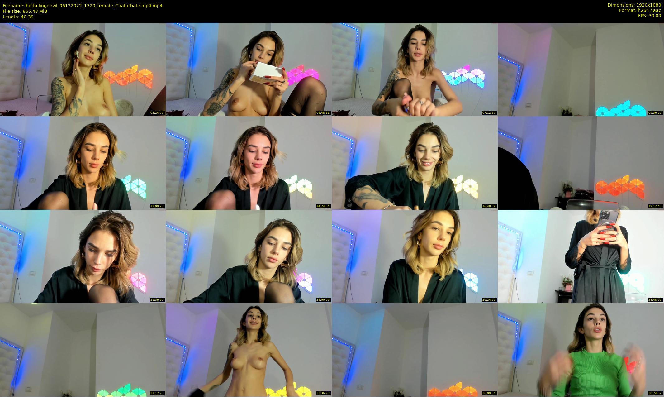 hotfallingdevil — 41 minute Chaturbate female cam show recording, 1080p, Dec 6, 2022