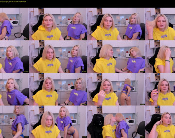 hottyblonds — 25 minute Chaturbate couple cam show recording, 720p, Dec 6, 2022