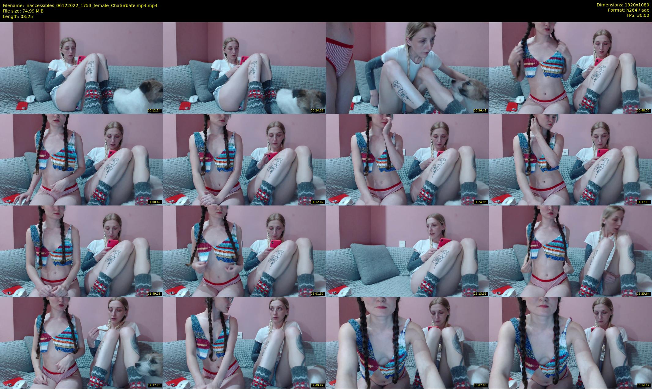 inaccessibles — 4 minute Chaturbate female cam show recording, 1080p, Dec 6, 2022