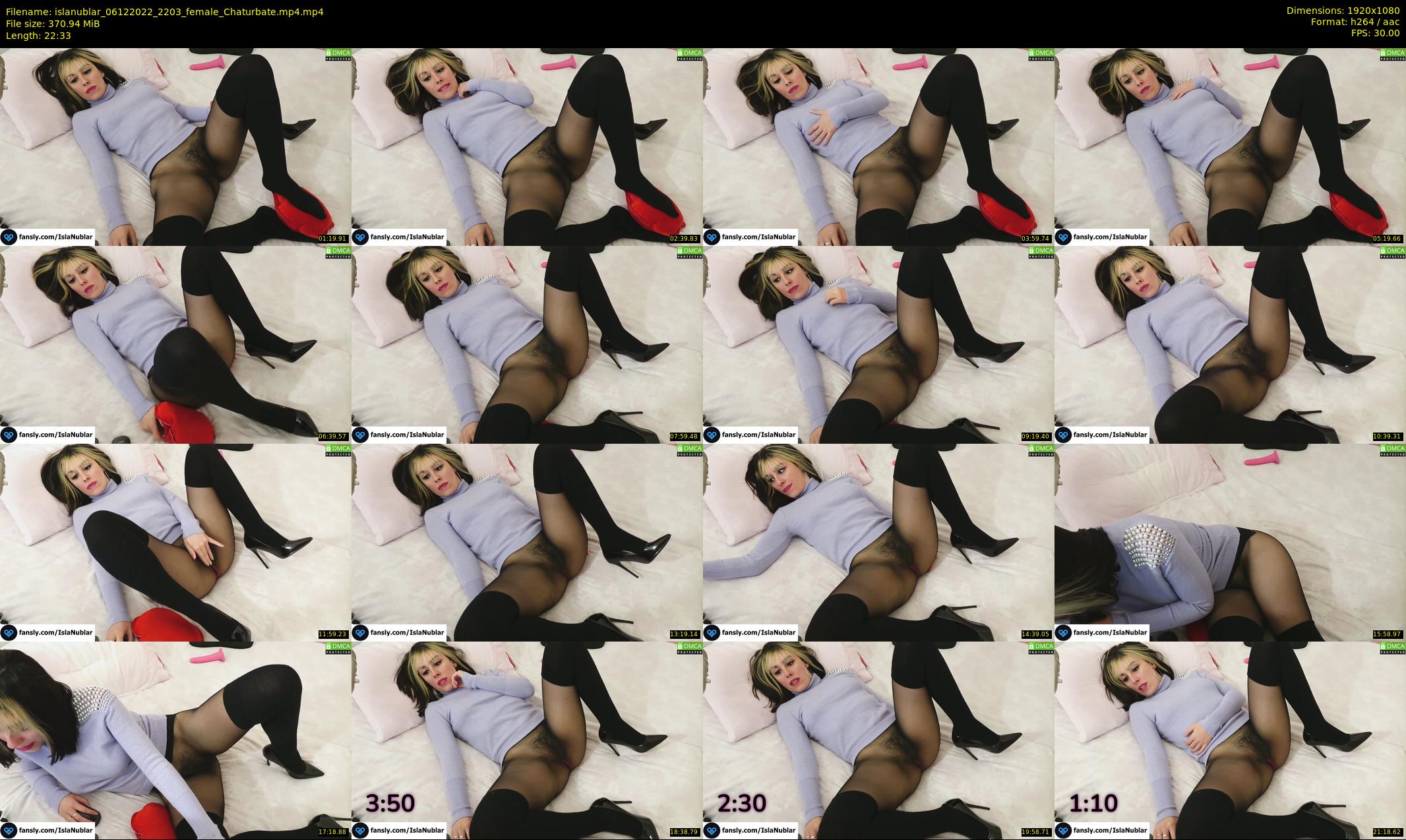 islanublar — 23 minute Chaturbate female cam show recording, 1080p, Dec 6, 2022