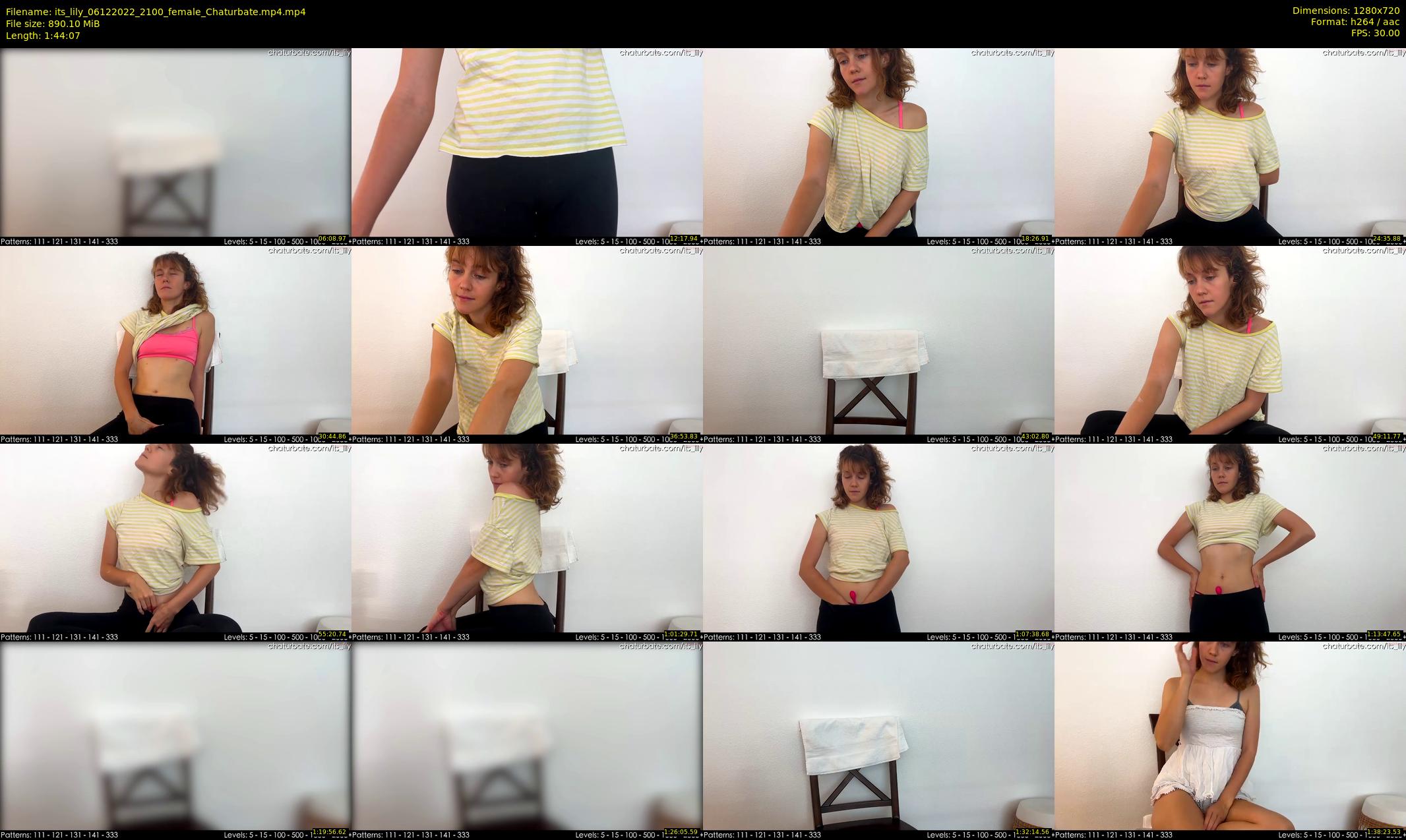 its_lily — 105 minute Chaturbate female cam show recording, 720p, Dec 6, 2022