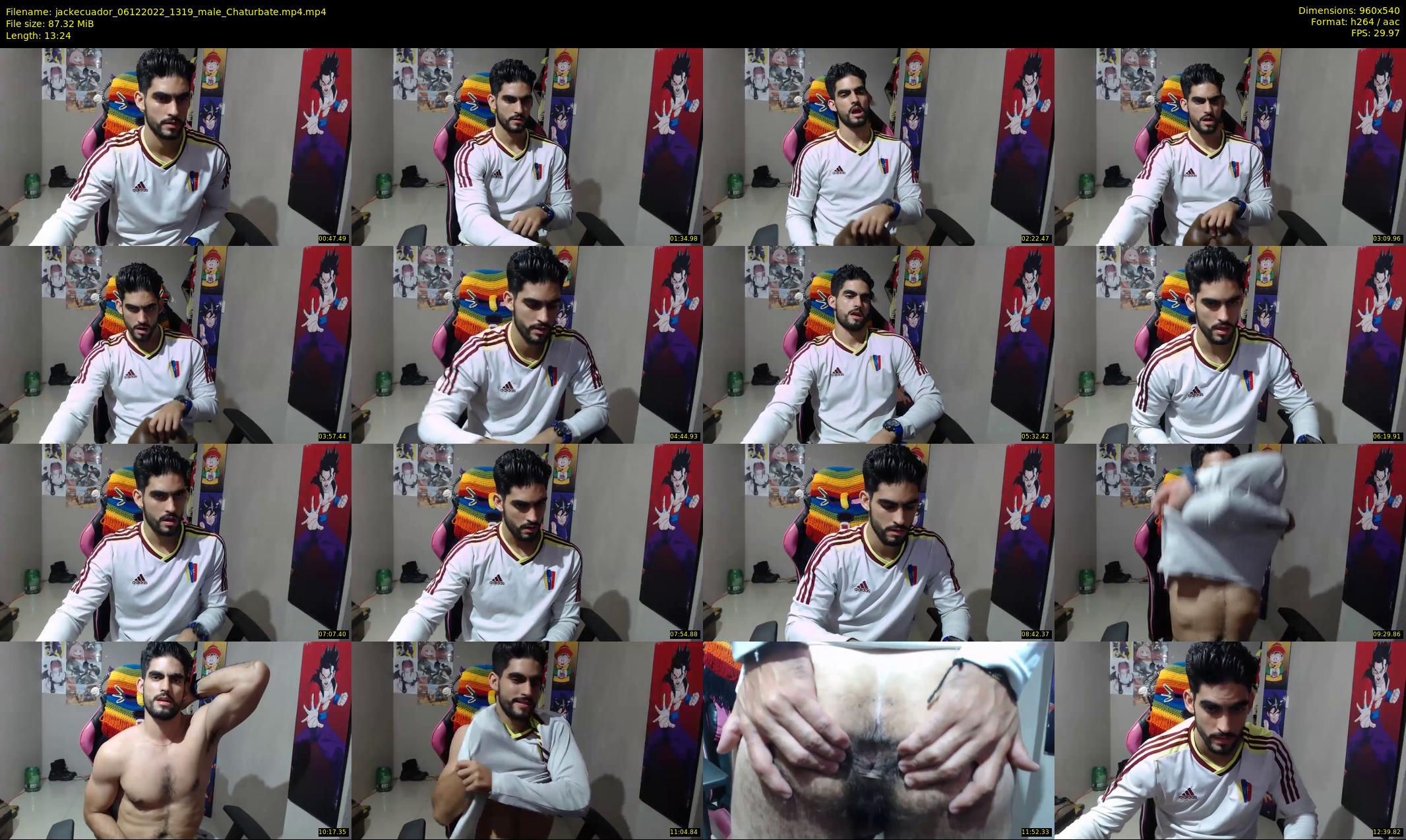 jackecuador — 14 minute Chaturbate male cam show recording, 480p, Dec 6, 2022