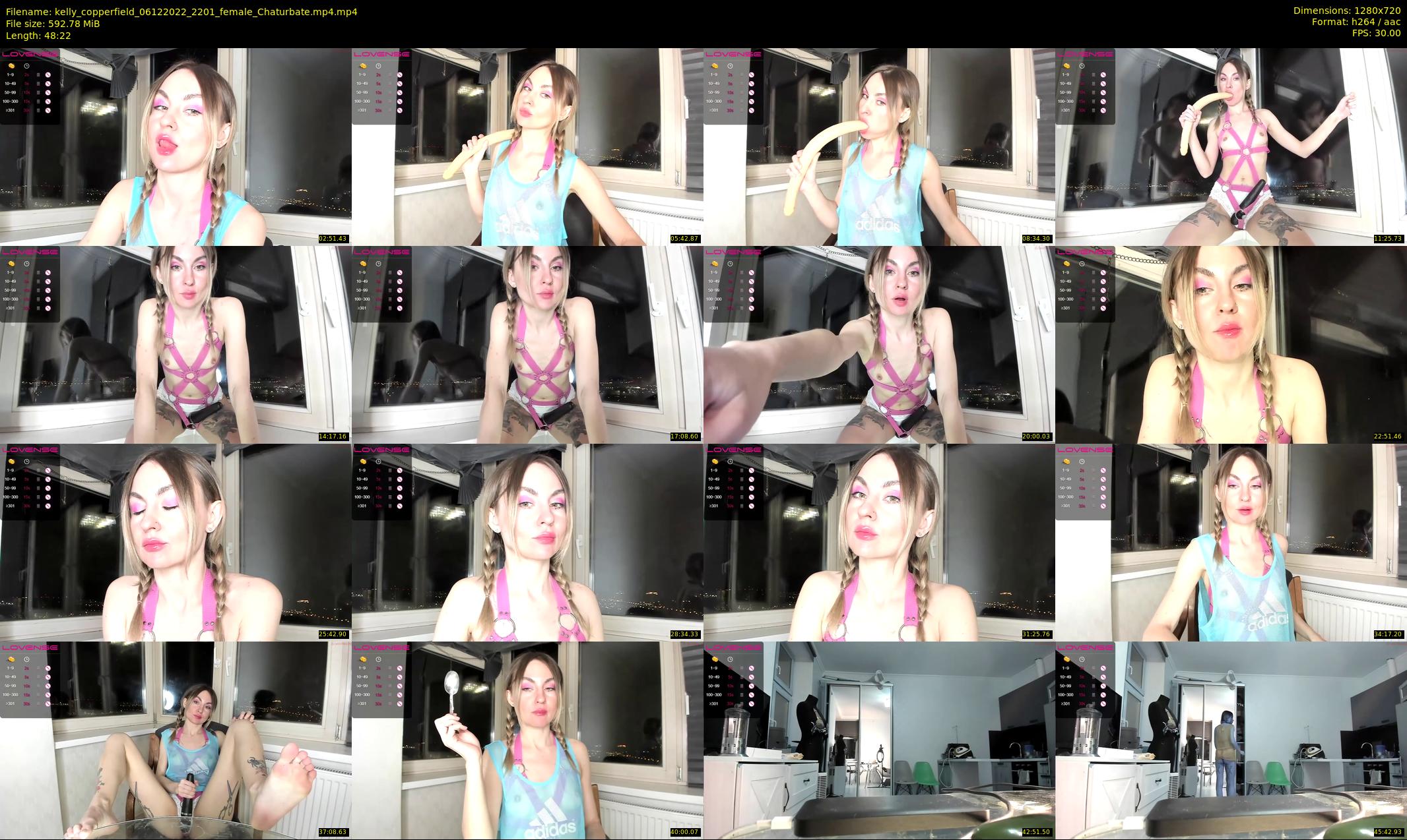 kelly_copperfield — 49 minute Chaturbate female cam show recording, 720p, Dec 6, 2022
