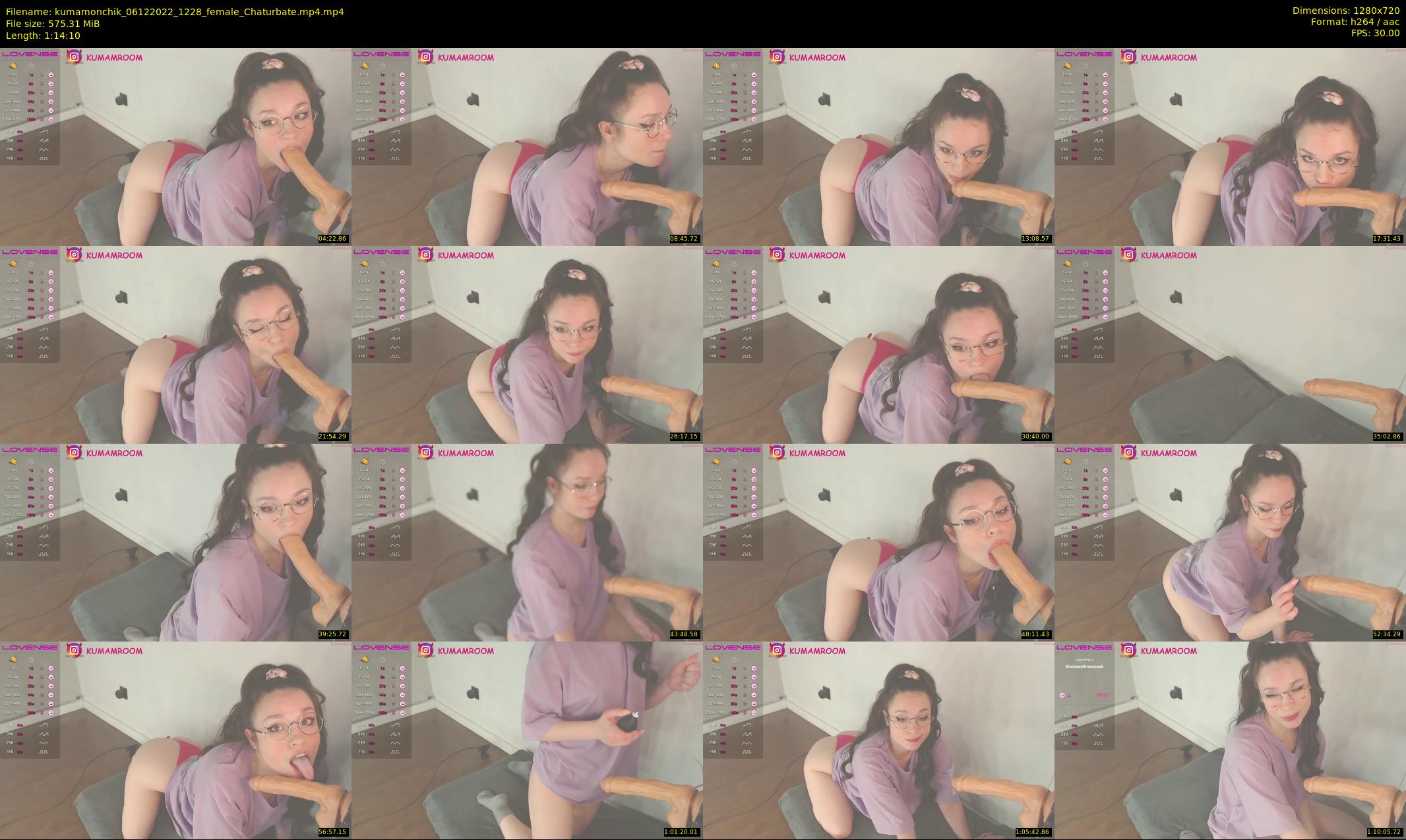 kumamonchik — 75 minute Chaturbate couple cam show recording, 720p, Dec 6, 2022