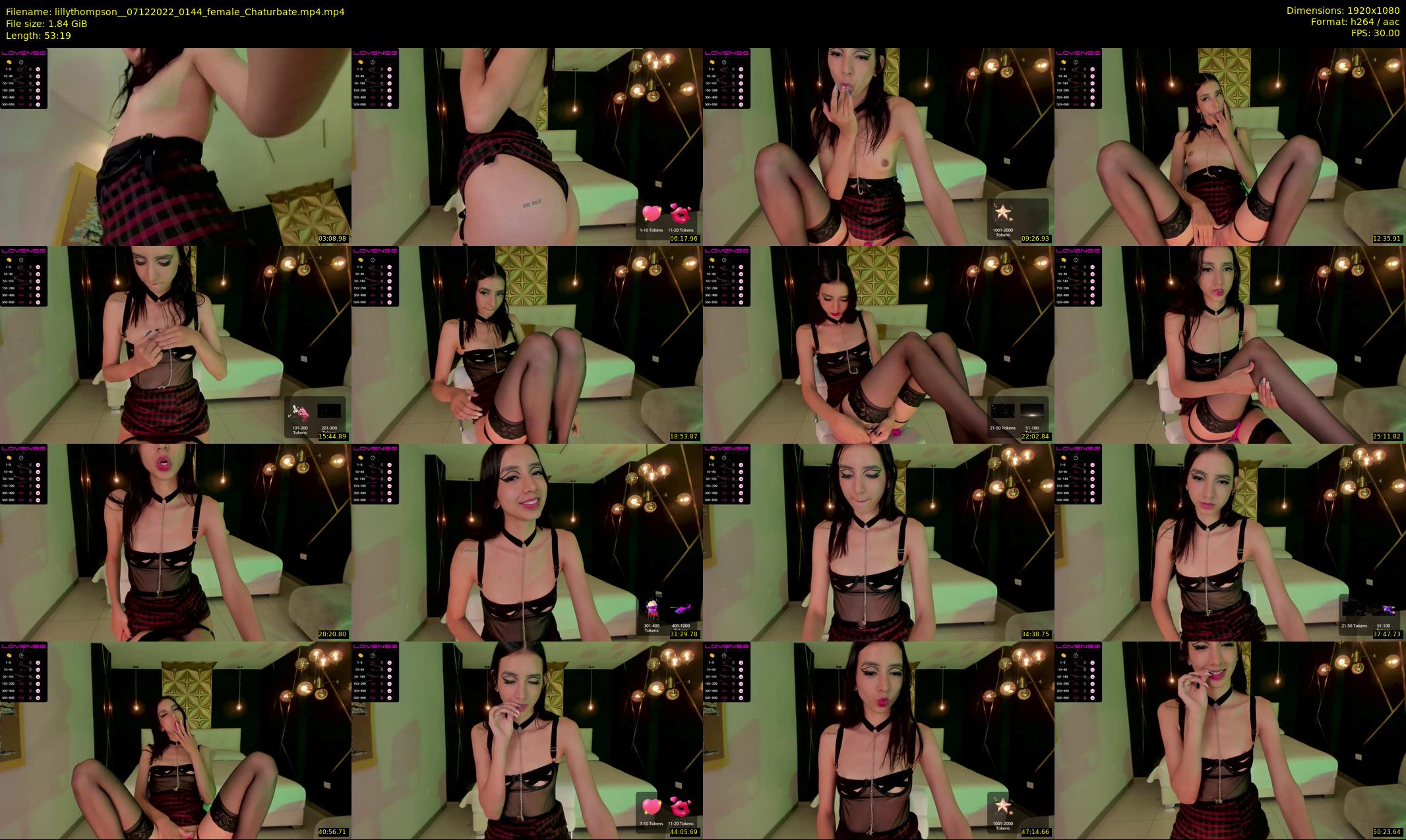 lillythompson_ — 54 minute Chaturbate female cam show recording, 1080p, Dec 7, 2022