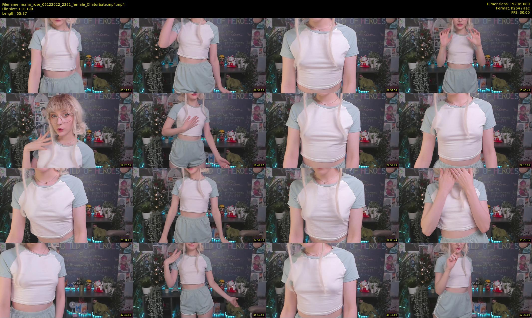 mana_rose — 56 minute Chaturbate female cam show recording, 1080p, Dec 6, 2022