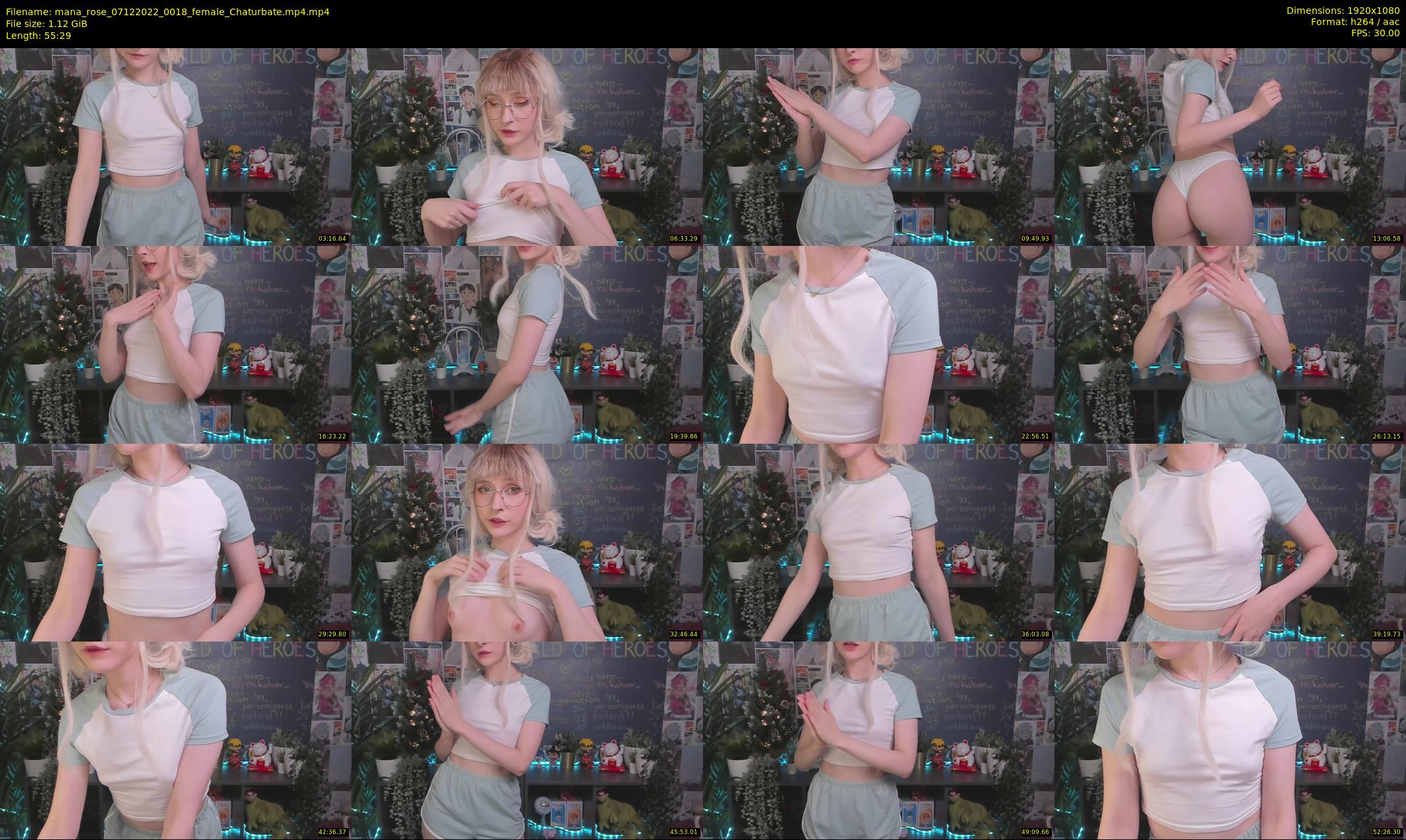 mana_rose — 56 minute Chaturbate female cam show recording, 1080p, Dec 7, 2022