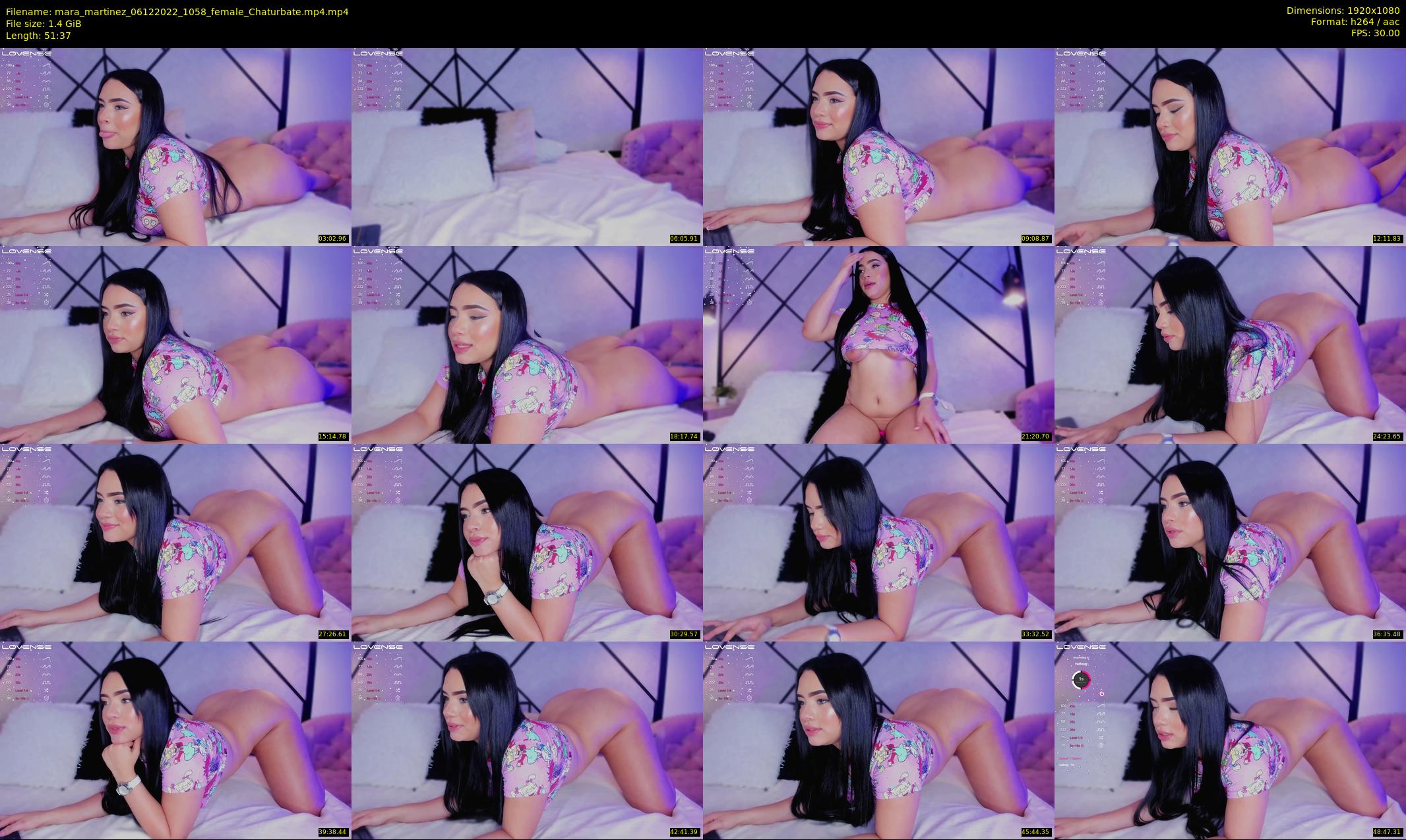 mara_martinez — 52 minute Chaturbate female cam show recording, 1080p, Dec 6, 2022