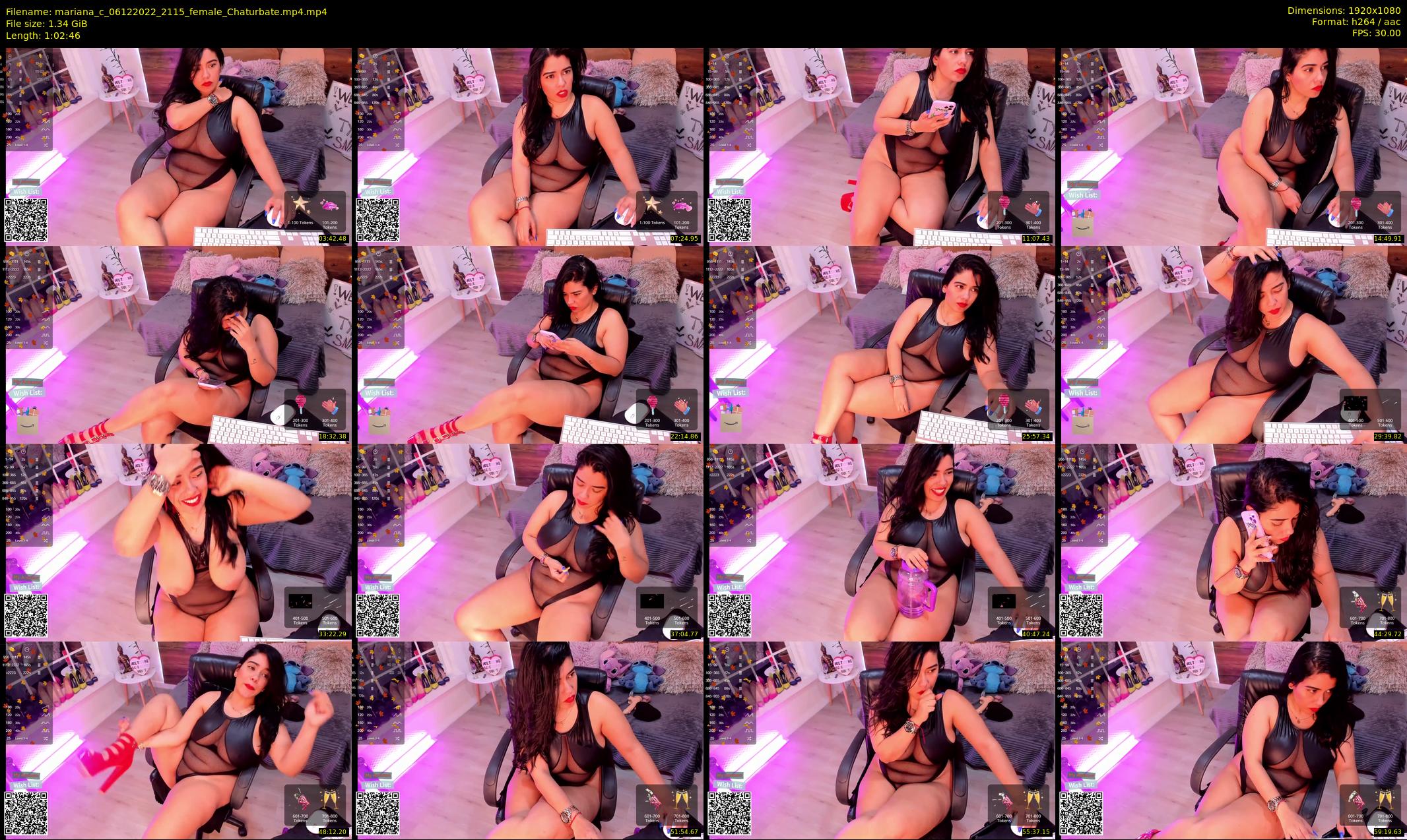 mariana_c — 63 minute Chaturbate female cam show recording, 1080p, Dec 6, 2022