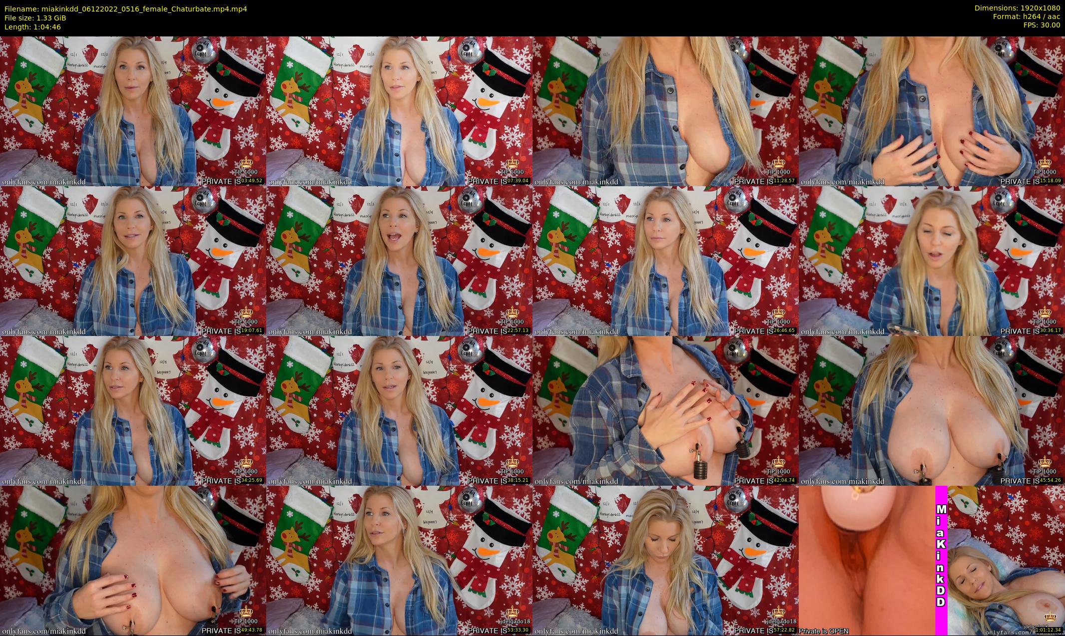 miakinkdd — 65 minute Chaturbate female cam show recording, 1080p, Dec 6, 2022