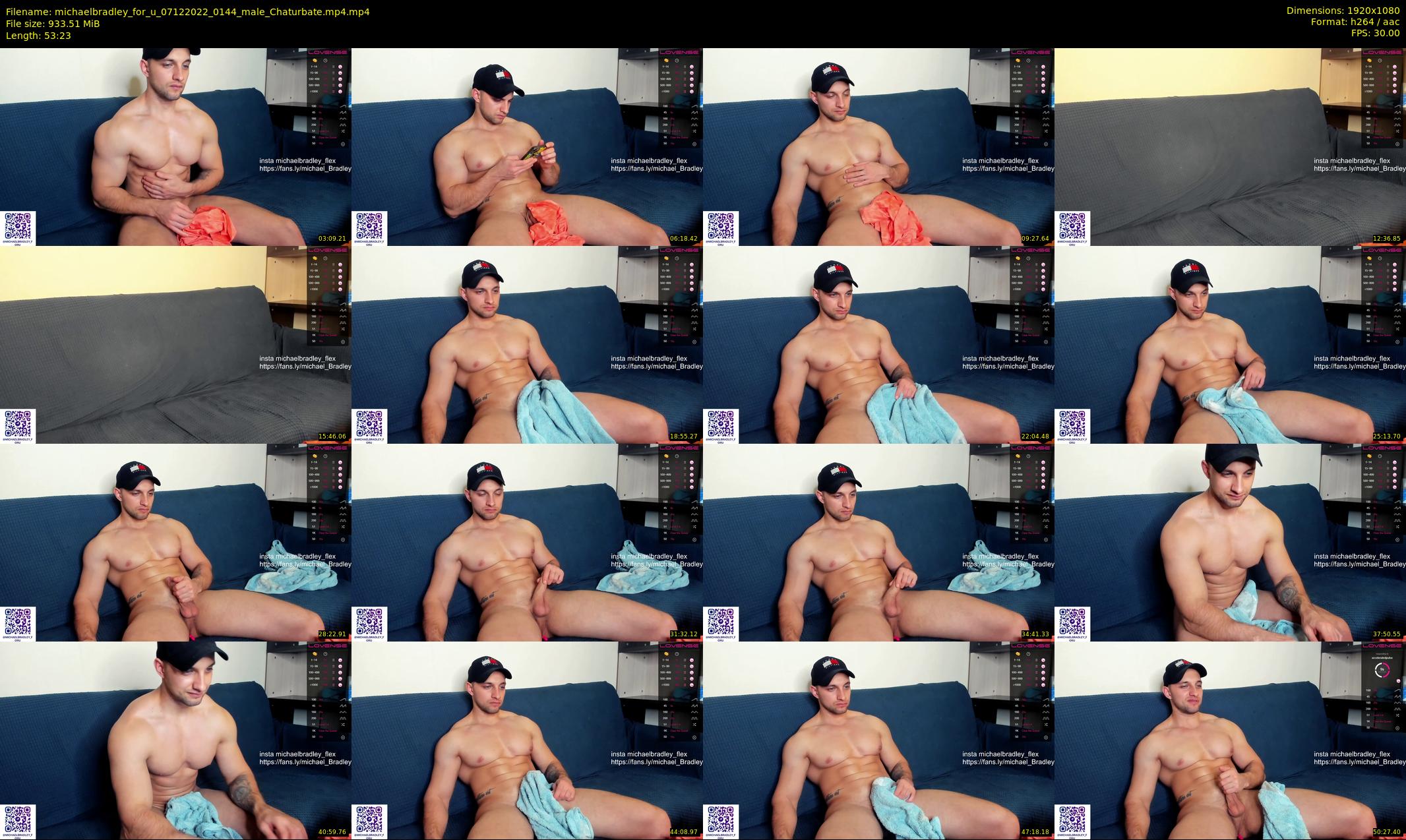 michaelbradley_for_u — 54 minute Chaturbate male cam show recording, 1080p, Dec 7, 2022