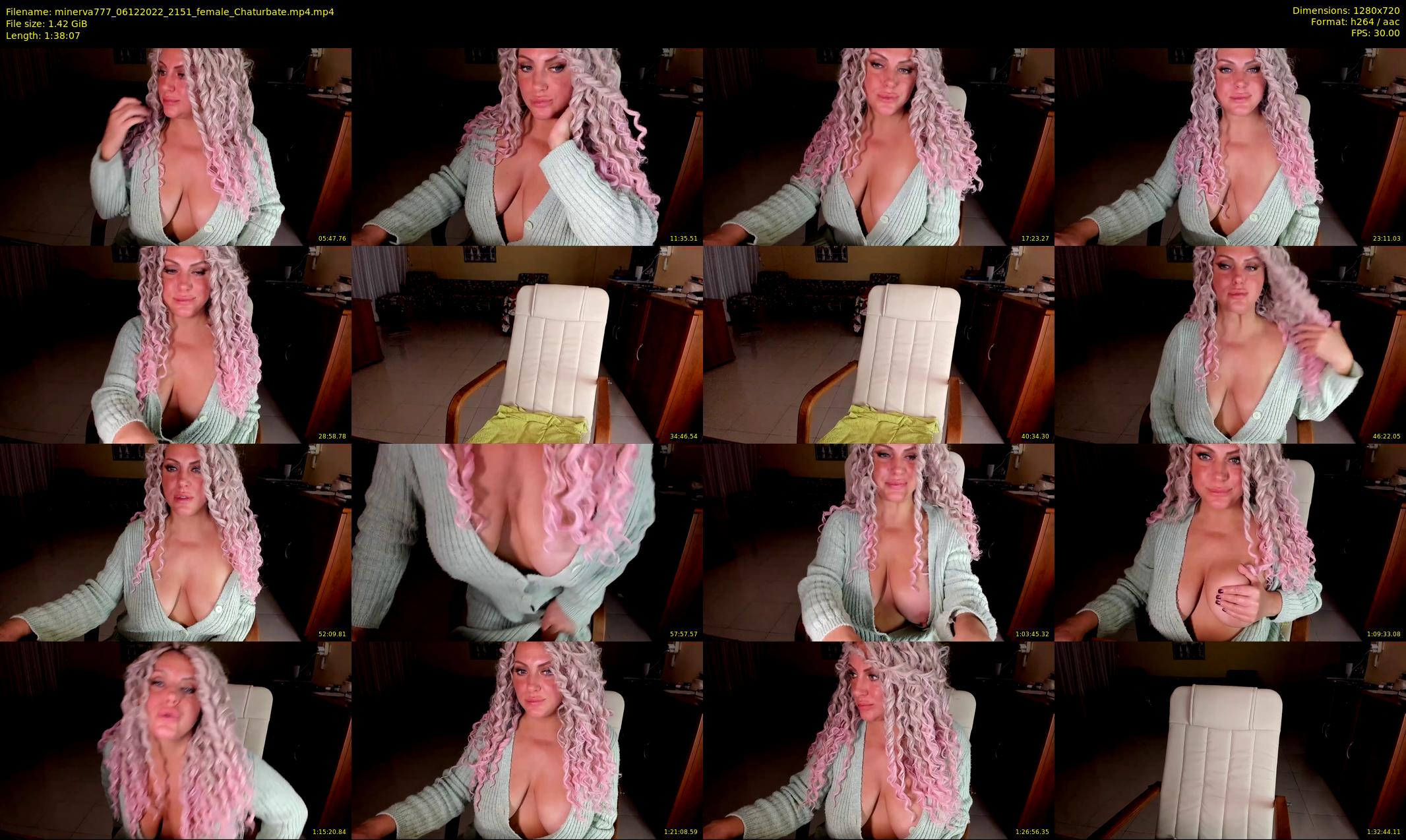 minerva777 — 99 minute Chaturbate female cam show recording, 720p, Dec 6, 2022