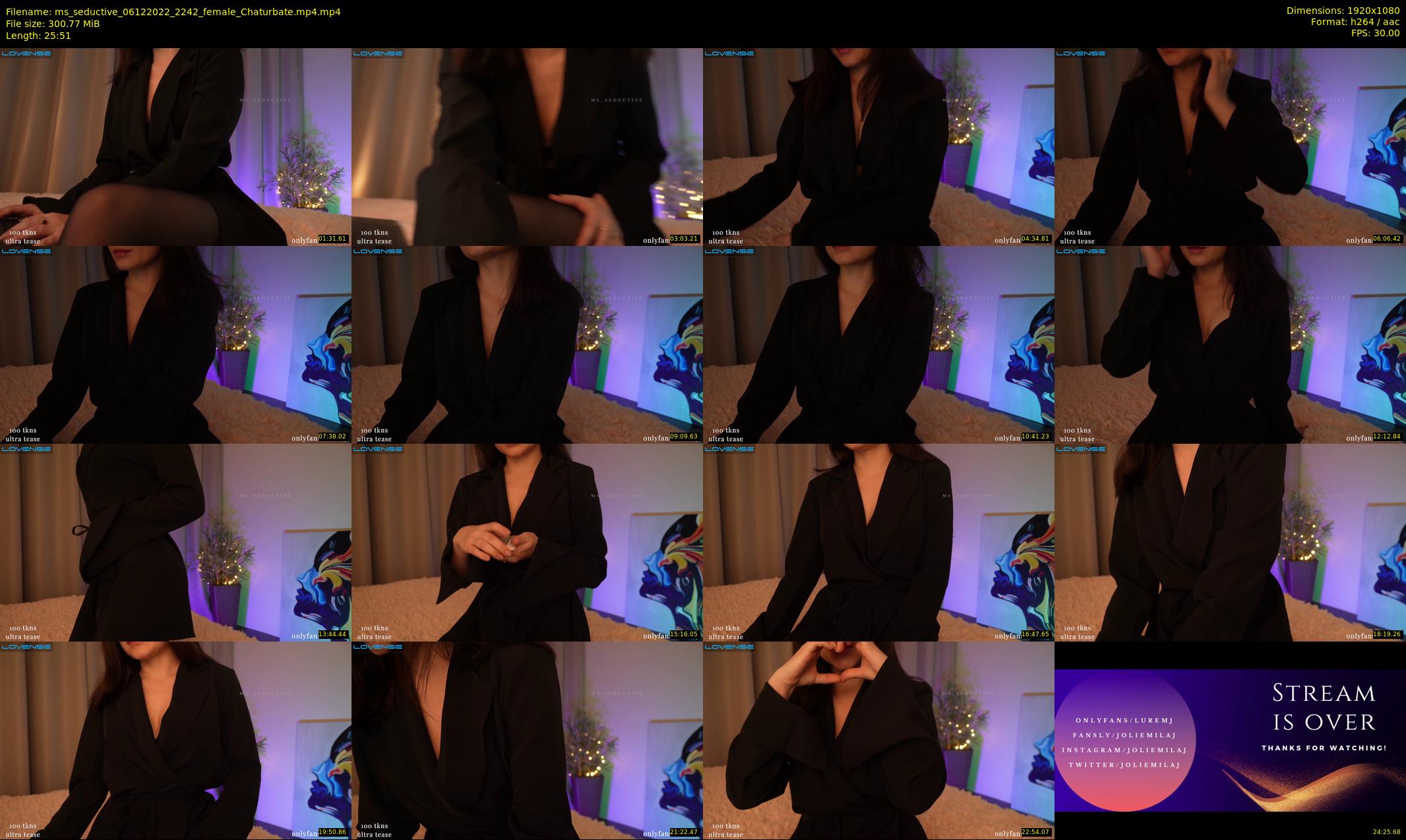 ms_seductive — 26 minute Chaturbate female cam show recording, 1080p, Dec 6, 2022