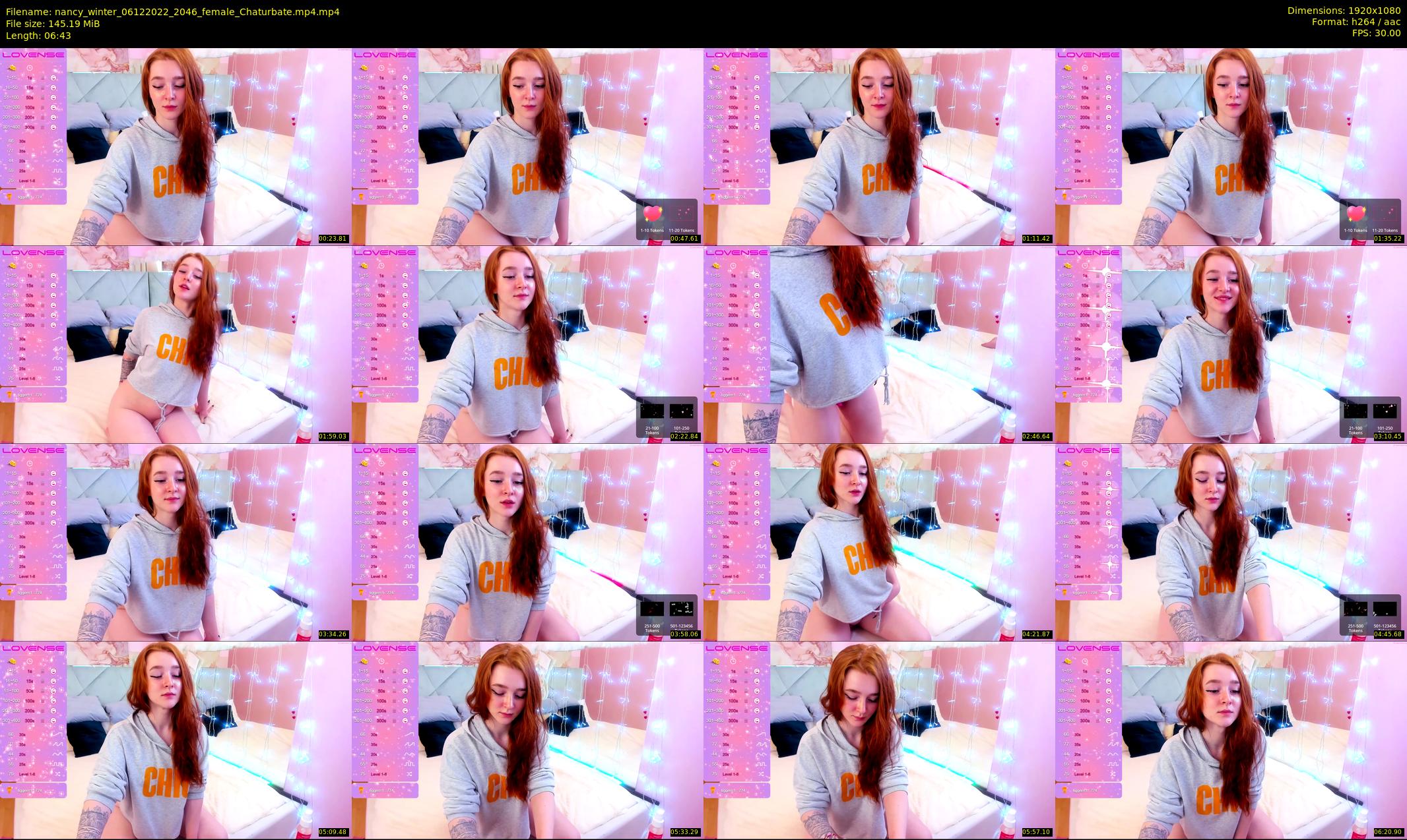 nancy_winter — 7 minute Chaturbate female cam show recording, 1080p, Dec 6, 2022