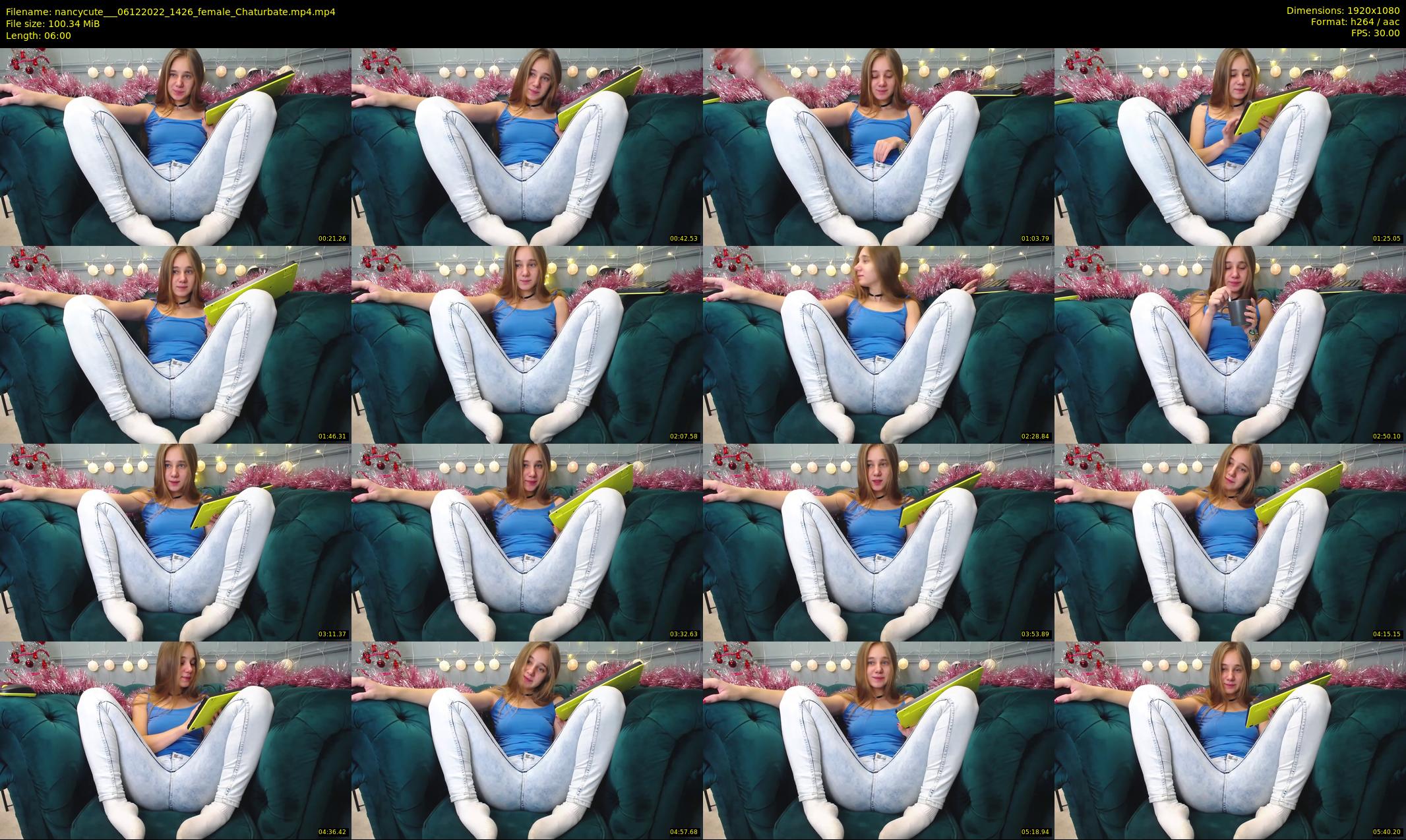 nancycute__ — 6 minute Chaturbate female cam show recording, 1080p, Dec 6, 2022