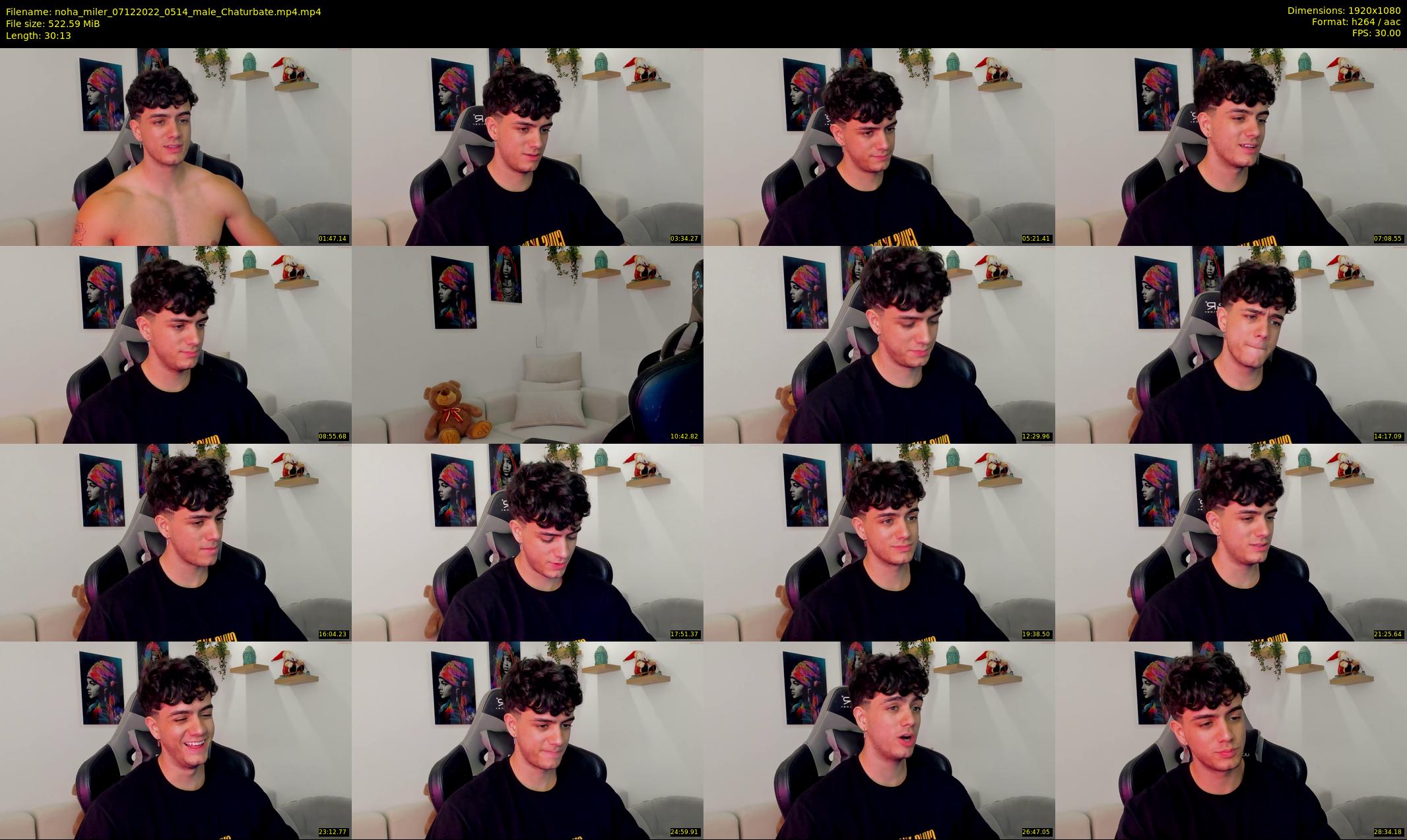 noha_miler — 31 minute Chaturbate male cam show recording, 1080p, Dec 7, 2022