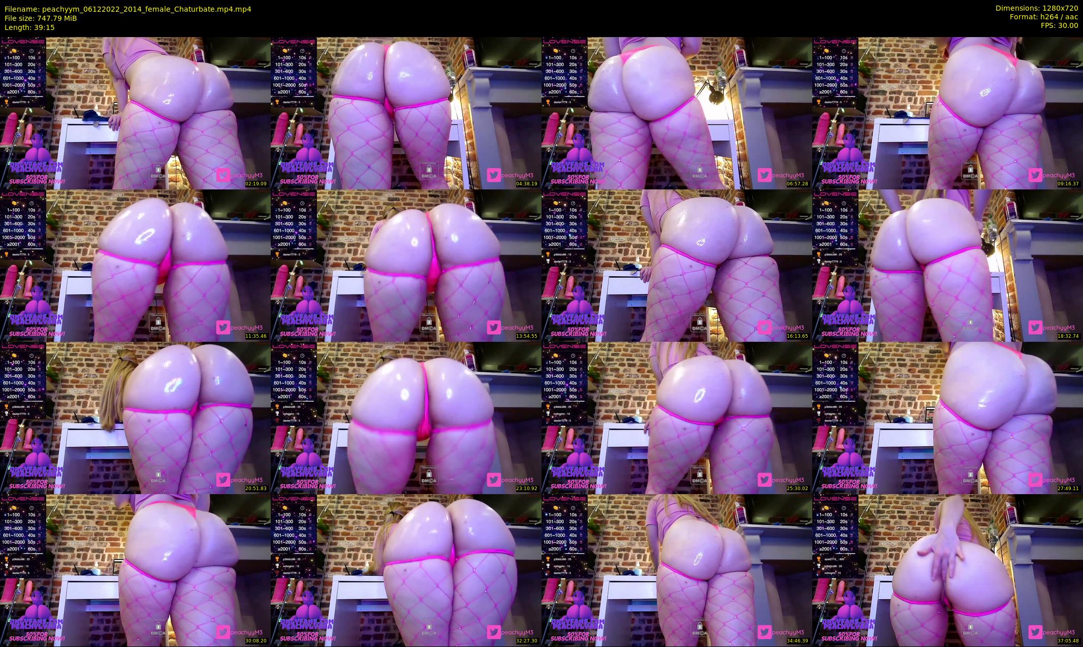 peachyym — 40 minute Chaturbate female cam show recording, 720p, Dec 6, 2022