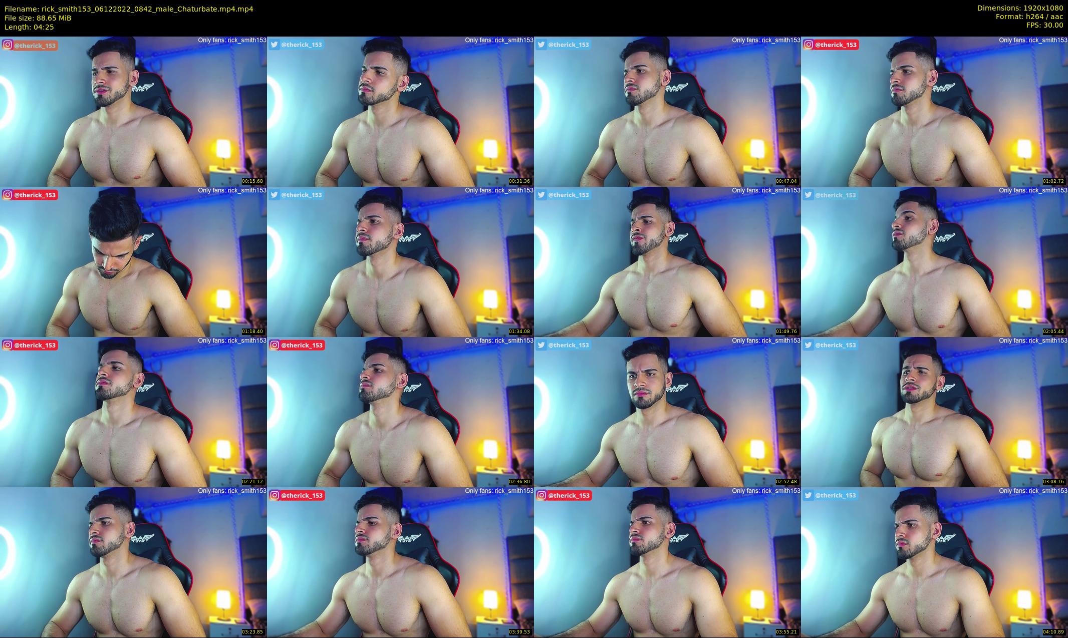 rick_smith153 — 5 minute Chaturbate male cam show recording, 1080p, Dec 6, 2022