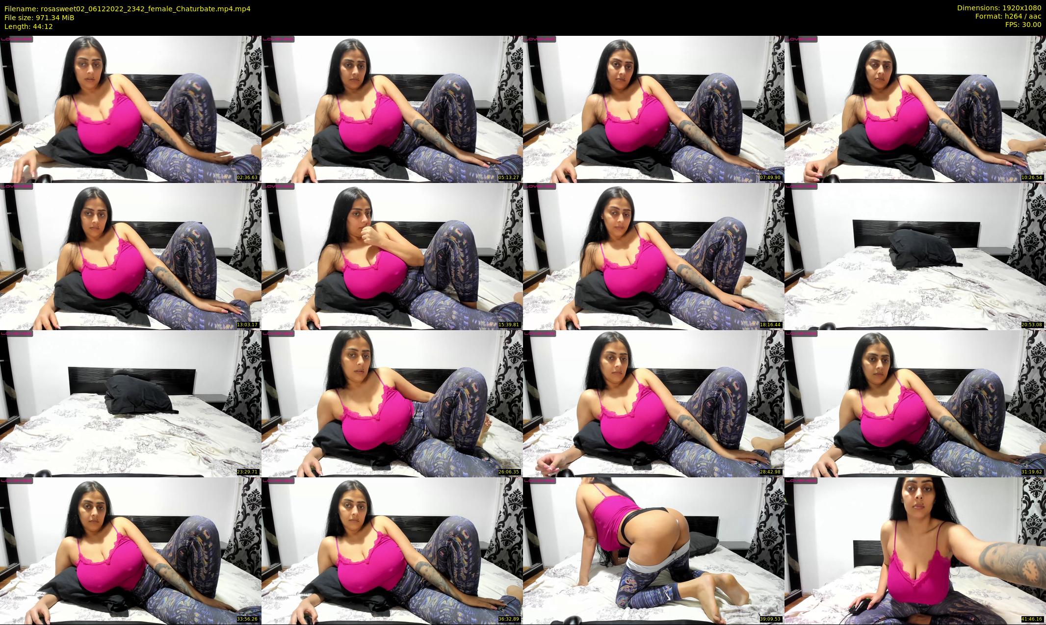 rosasweet02 — 45 minute Chaturbate female cam show recording, 1080p, Dec 6, 2022
