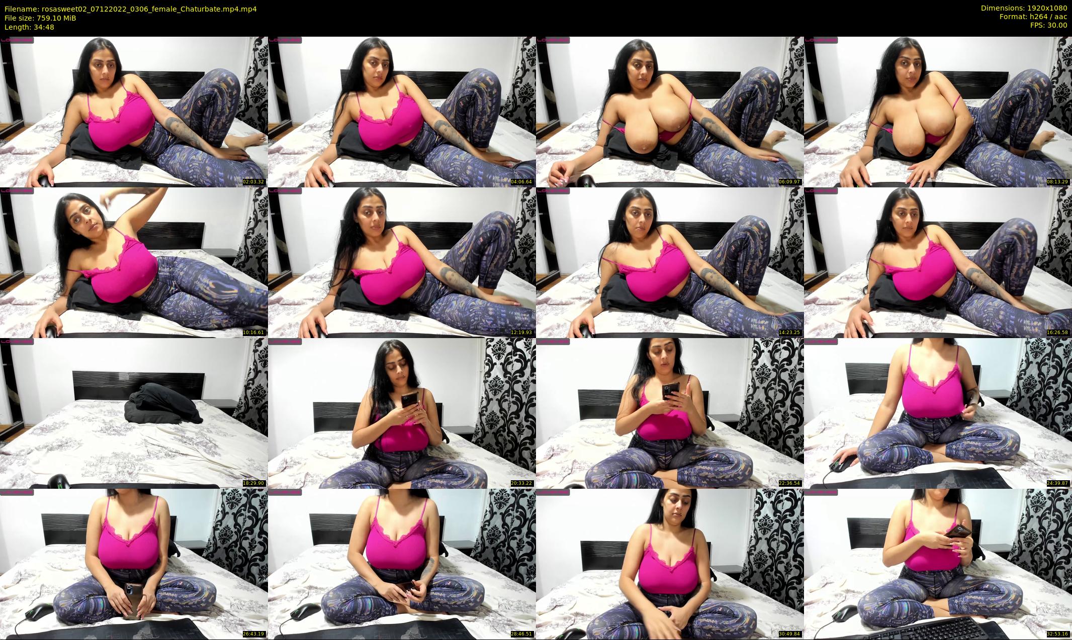 rosasweet02 — 35 minute Chaturbate female cam show recording, 1080p, Dec 7, 2022