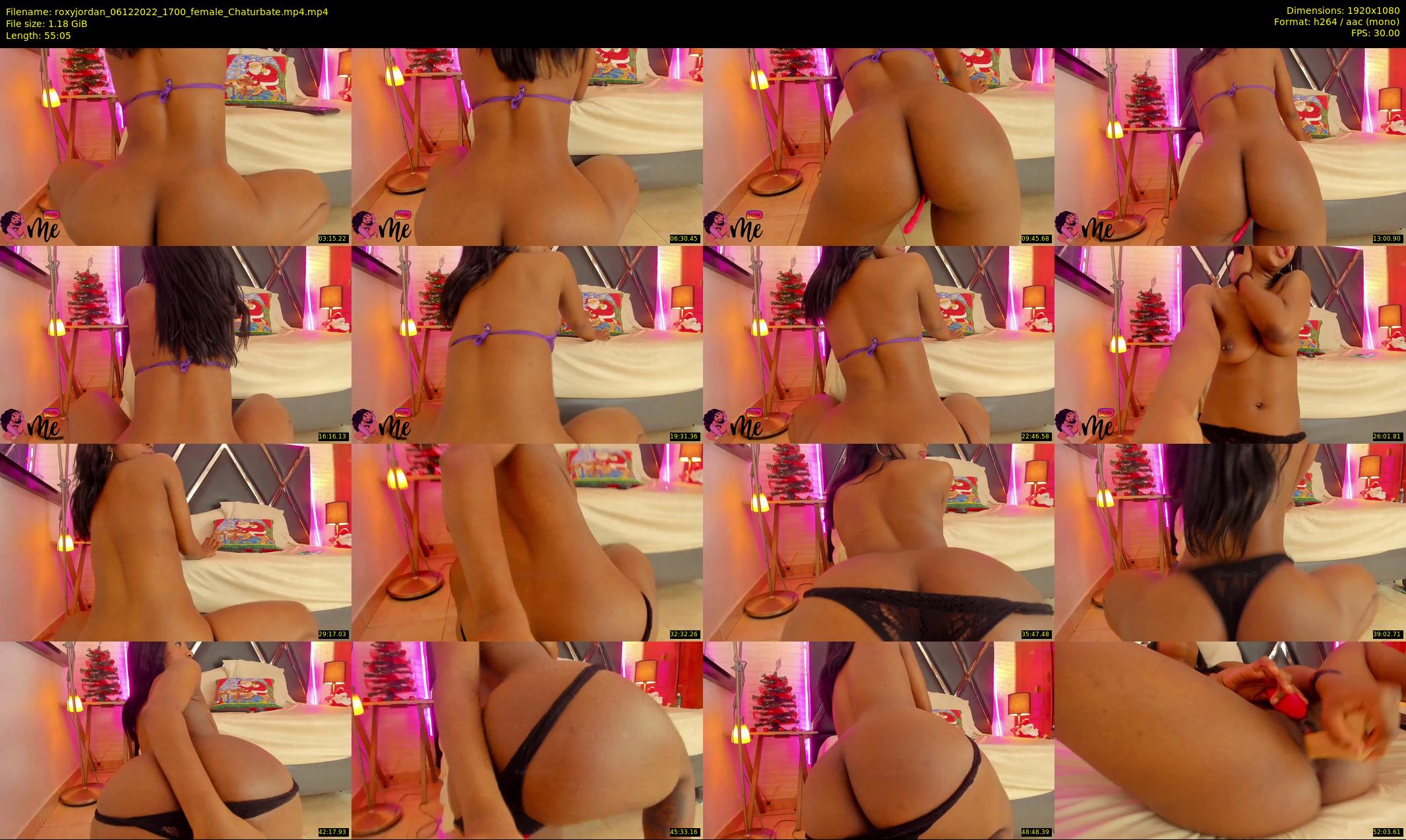 roxyjordan — 56 minute Chaturbate female cam show recording, 1080p, Dec 6, 2022