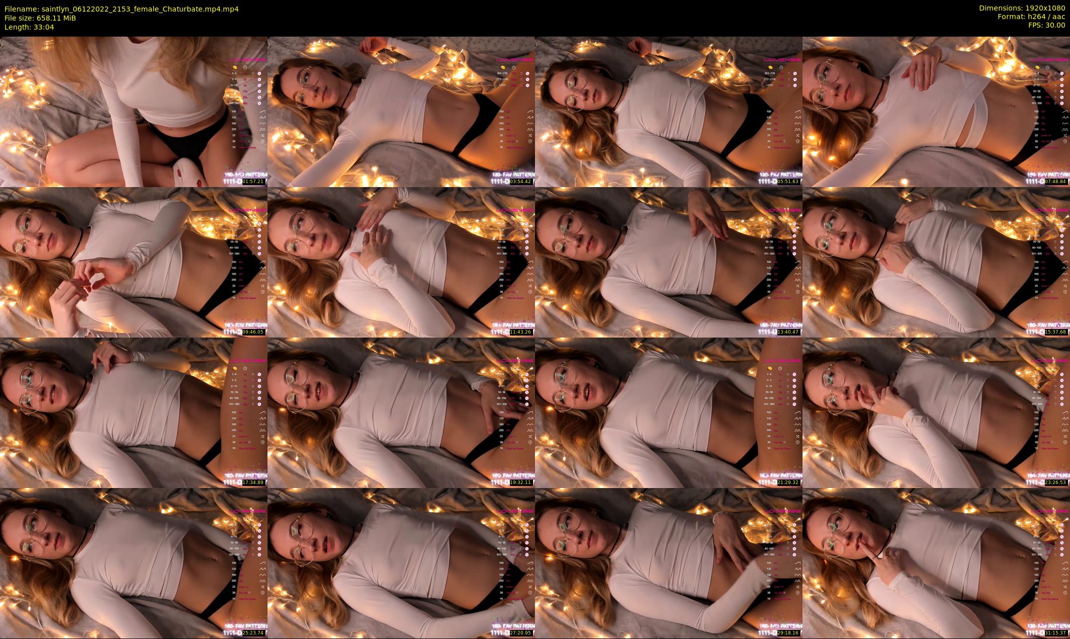 saintlyn — 34 minute Chaturbate female cam show recording, 1080p, Dec 6, 2022
