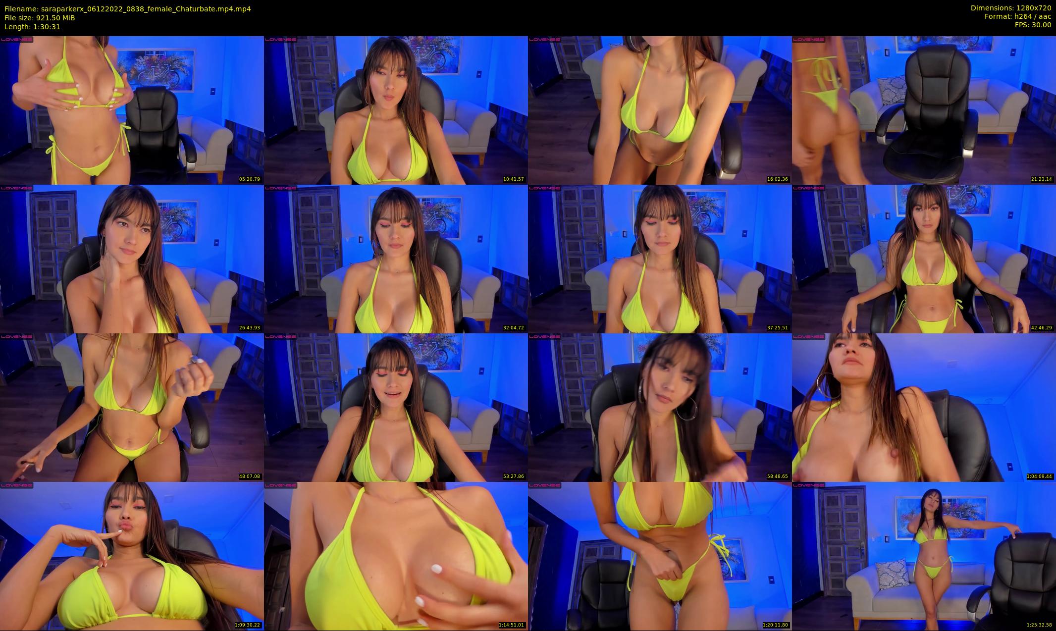 saraparkerx — 91 minute Chaturbate female cam show recording, 720p, Dec 6, 2022