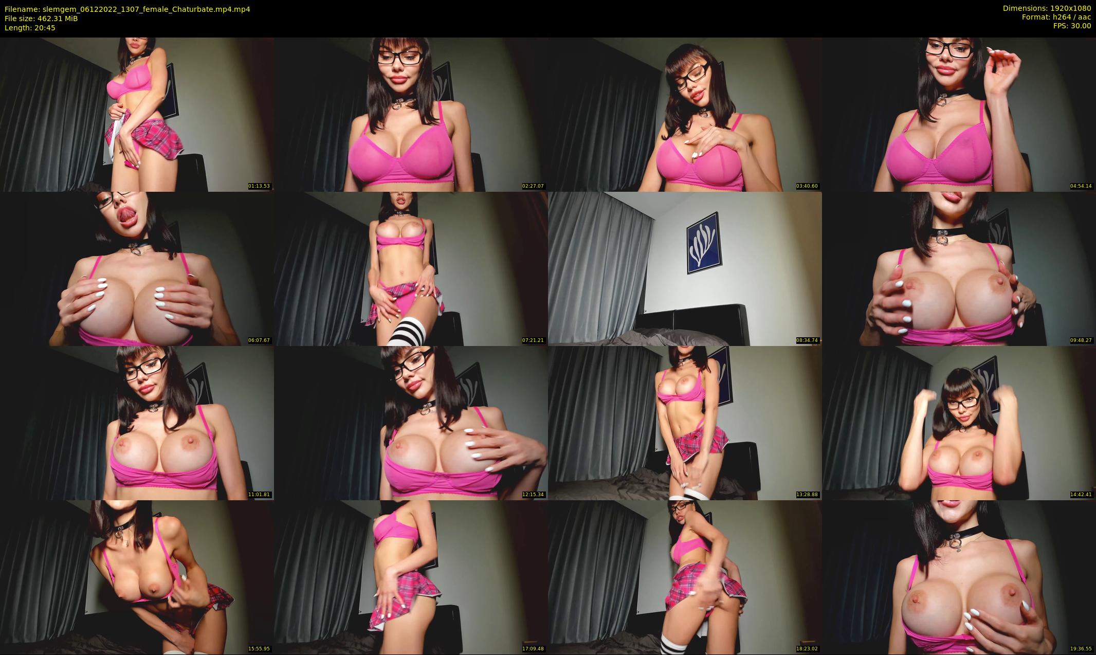 slemgem — 21 minute Chaturbate couple cam show recording, 1080p, Dec 6, 2022
