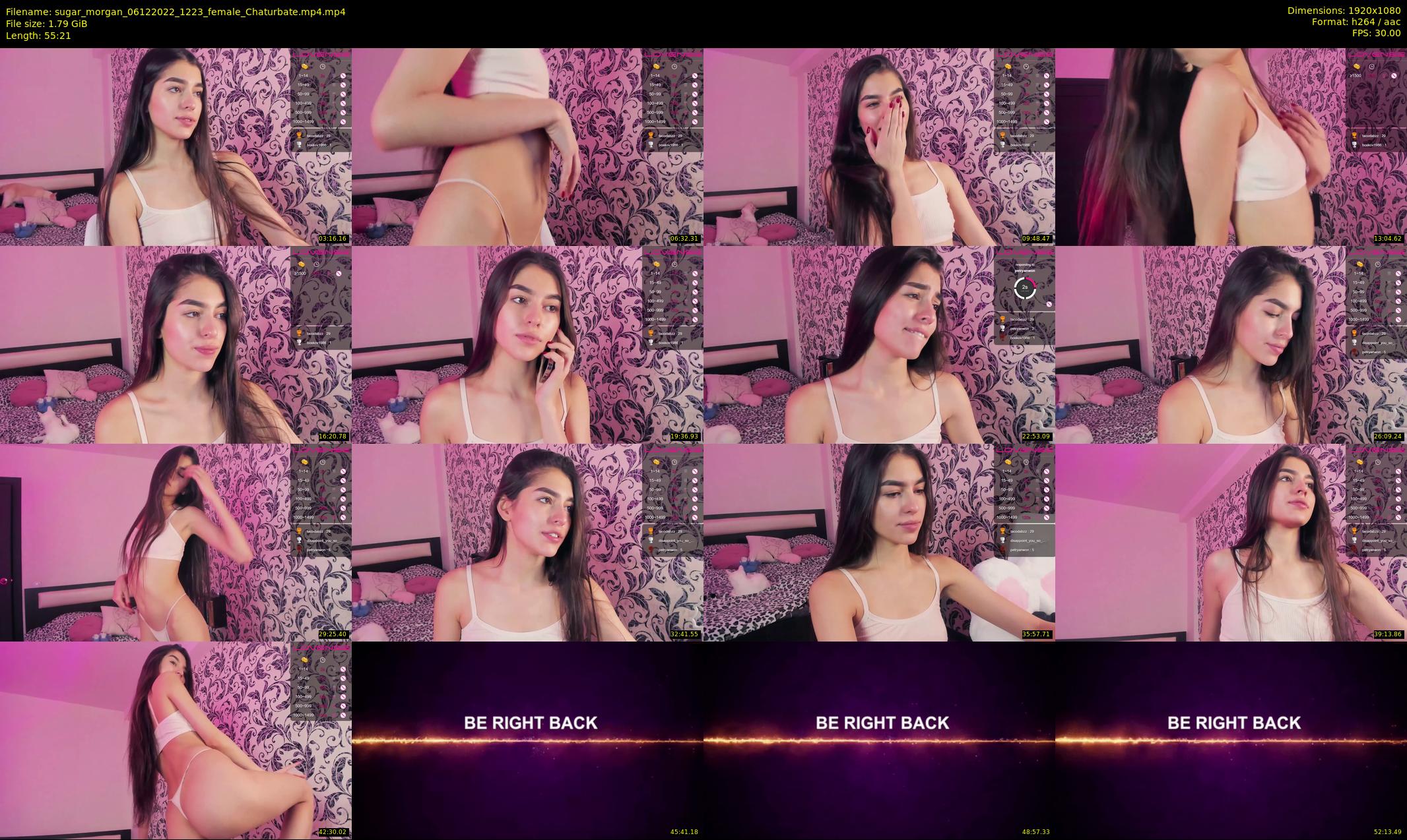 sugar_morgan — 56 minute Chaturbate female cam show recording, 1080p, Dec 6, 2022