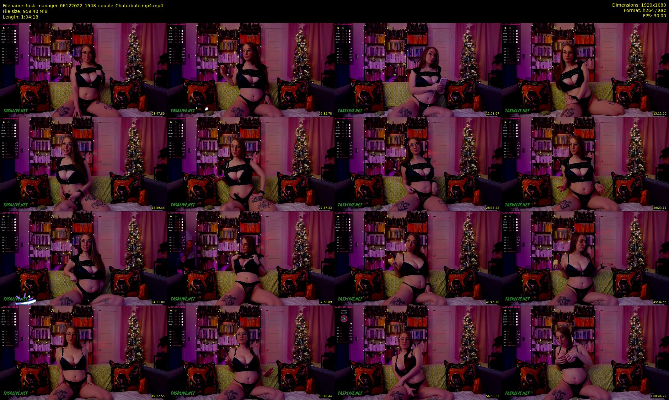 task_manager — 65 minute Chaturbate couple cam show recording, 1080p, Dec 6, 2022