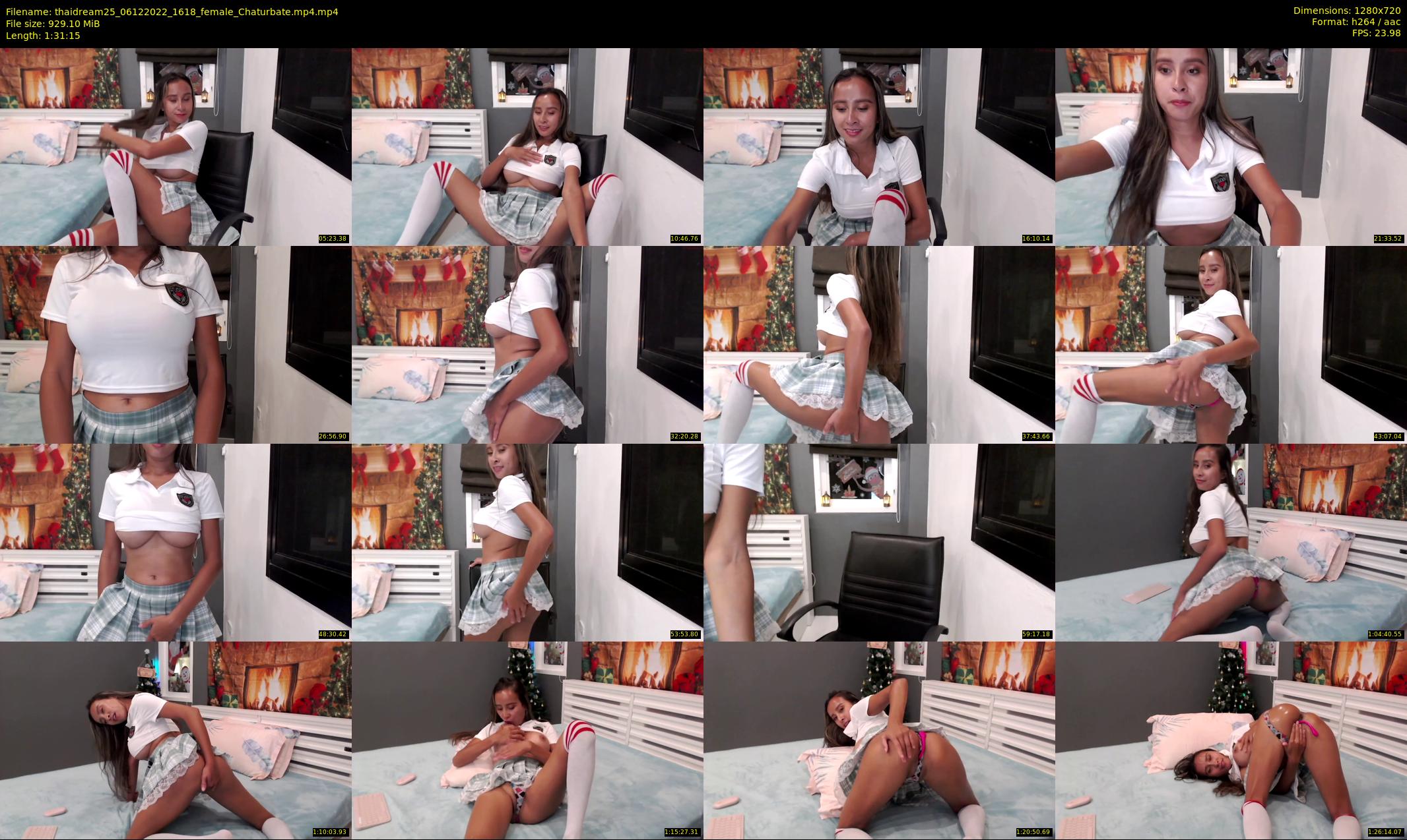 thaidream25 — 92 minute Chaturbate female cam show recording, 720p, Dec 6, 2022
