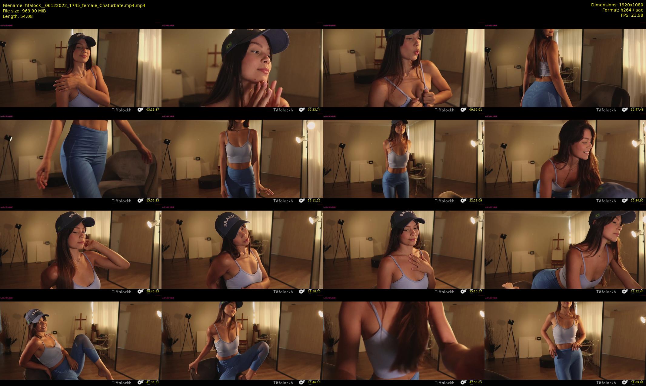 tifalock_ — 55 minute Chaturbate female cam show recording, 1080p, Dec 6, 2022