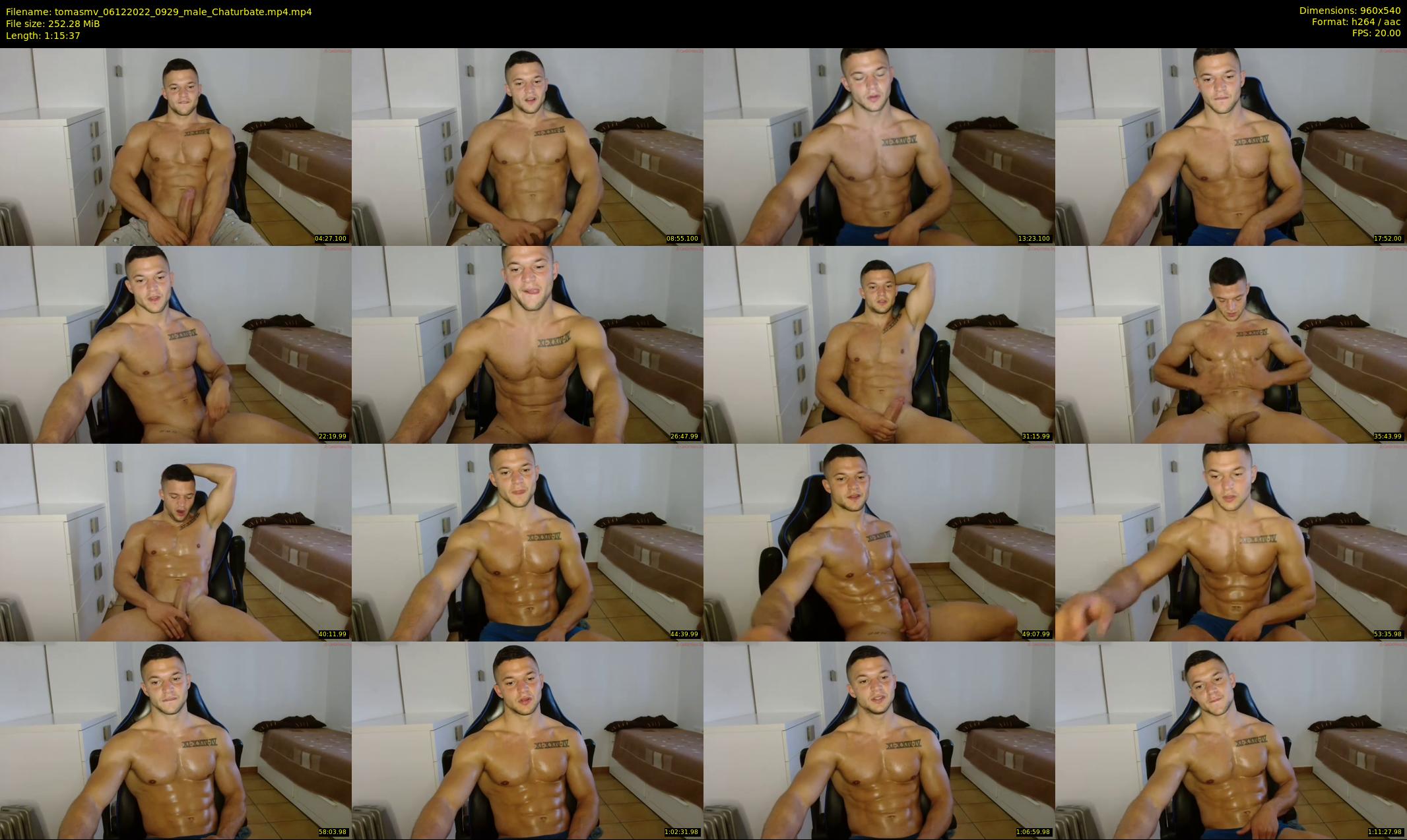 tomasmv — 76 minute Chaturbate male cam show recording, 480p, Dec 6, 2022