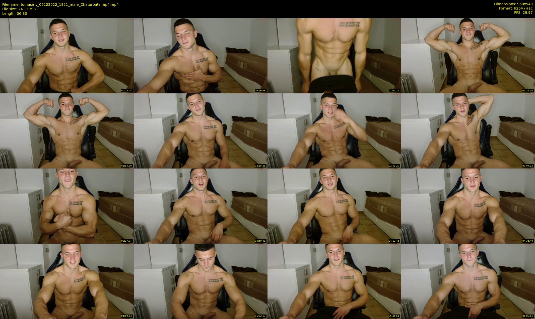tomasmv — 7 minute Chaturbate male cam show recording, 480p, Dec 6, 2022