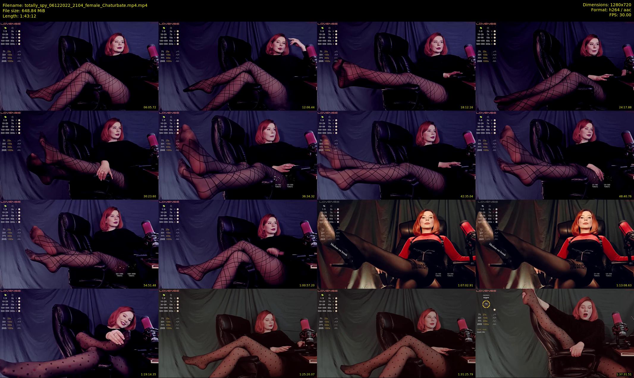 totally_spy — 104 minute Chaturbate female cam show recording, 720p, Dec 6, 2022