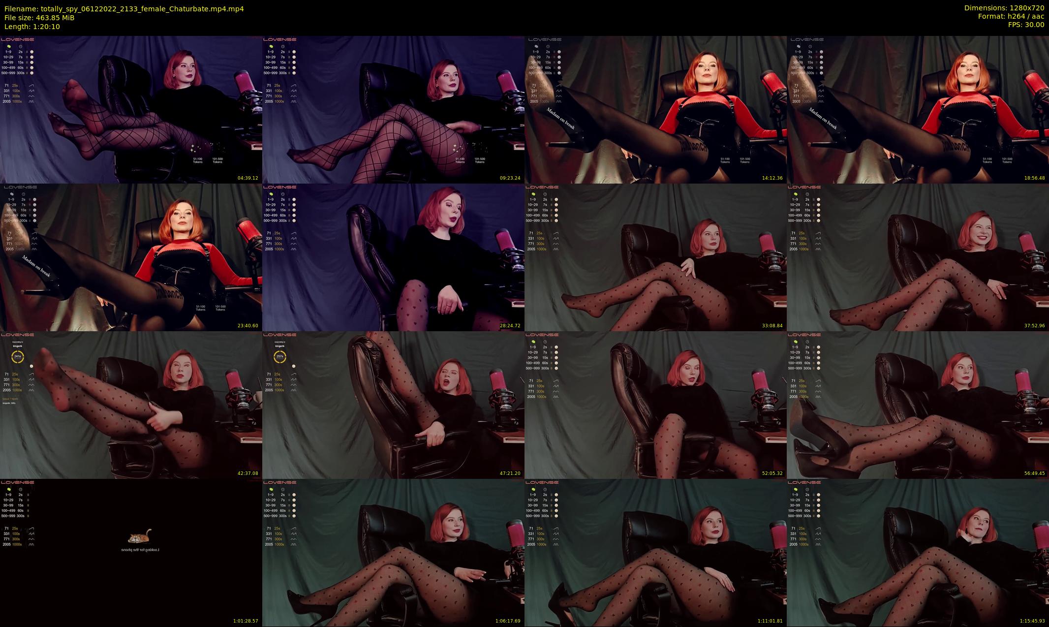 totally_spy — 81 minute Chaturbate female cam show recording, 720p, Dec 6, 2022